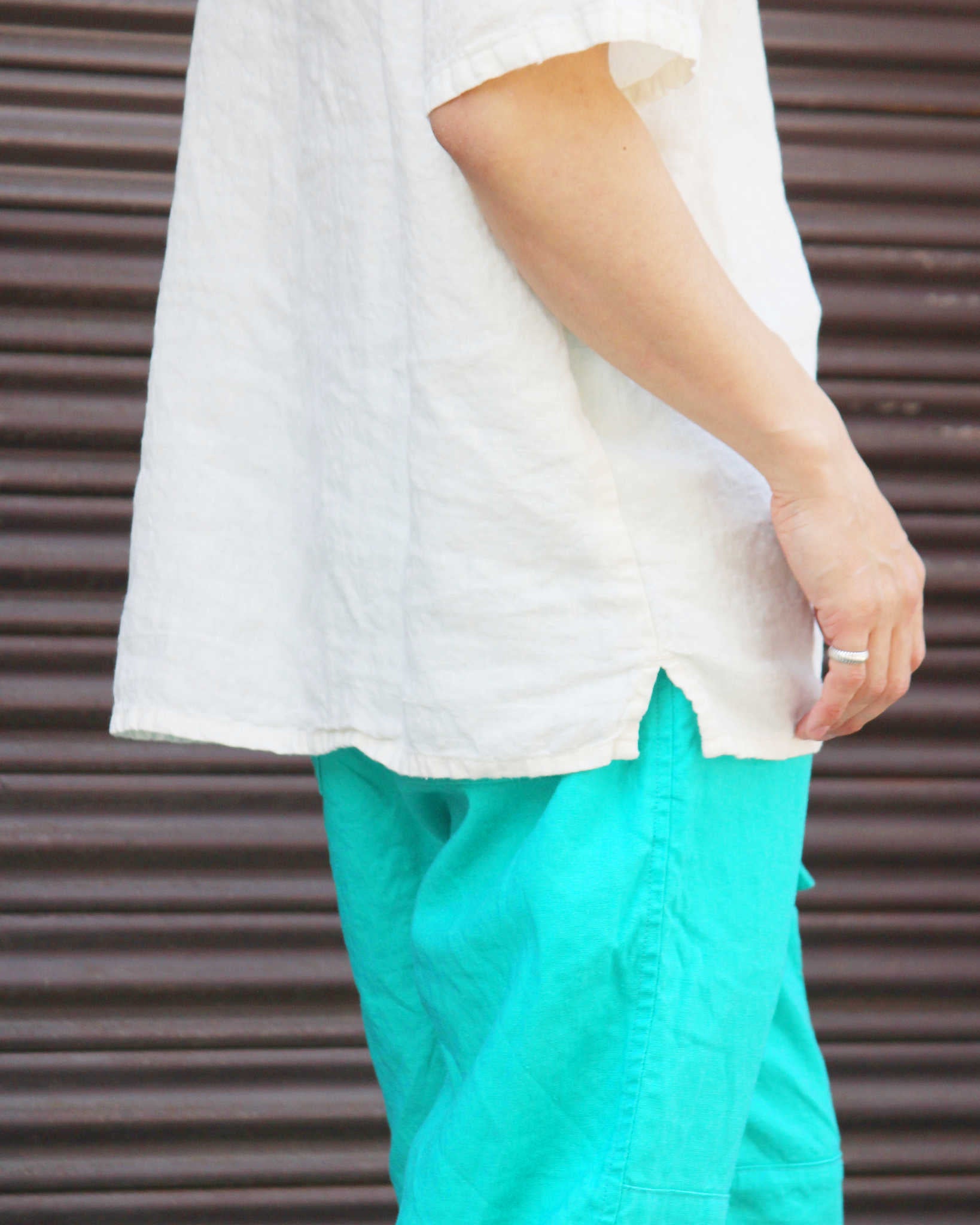 Nasngwam. ナスングワム / LIBERTY SHIRTS リバティーシャツ (NATURAL ナチュラル)