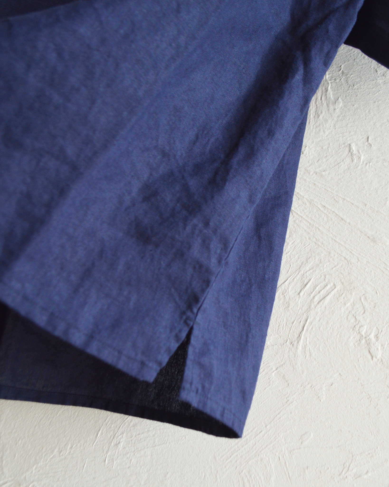 Nasngwam. ナスングワム / LIBERTY SHIRTS リバティーシャツ (NAVY ネイビー)