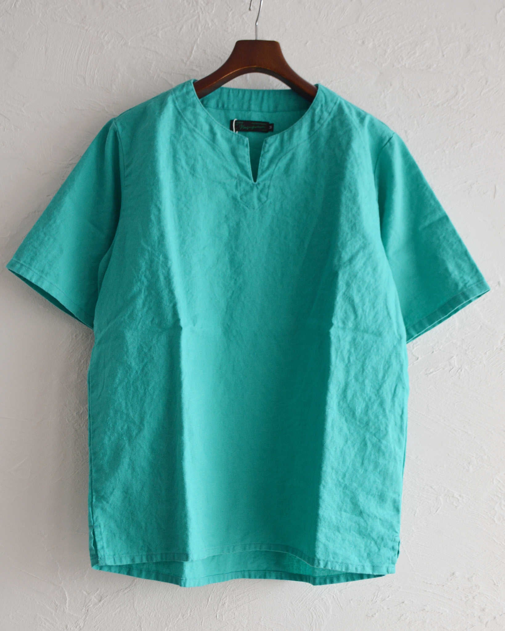 Nasngwam. ナスングワム / LIBERTY SHIRTS リバティーシャツ (EMERALD GREEN エメラルドグリーン)