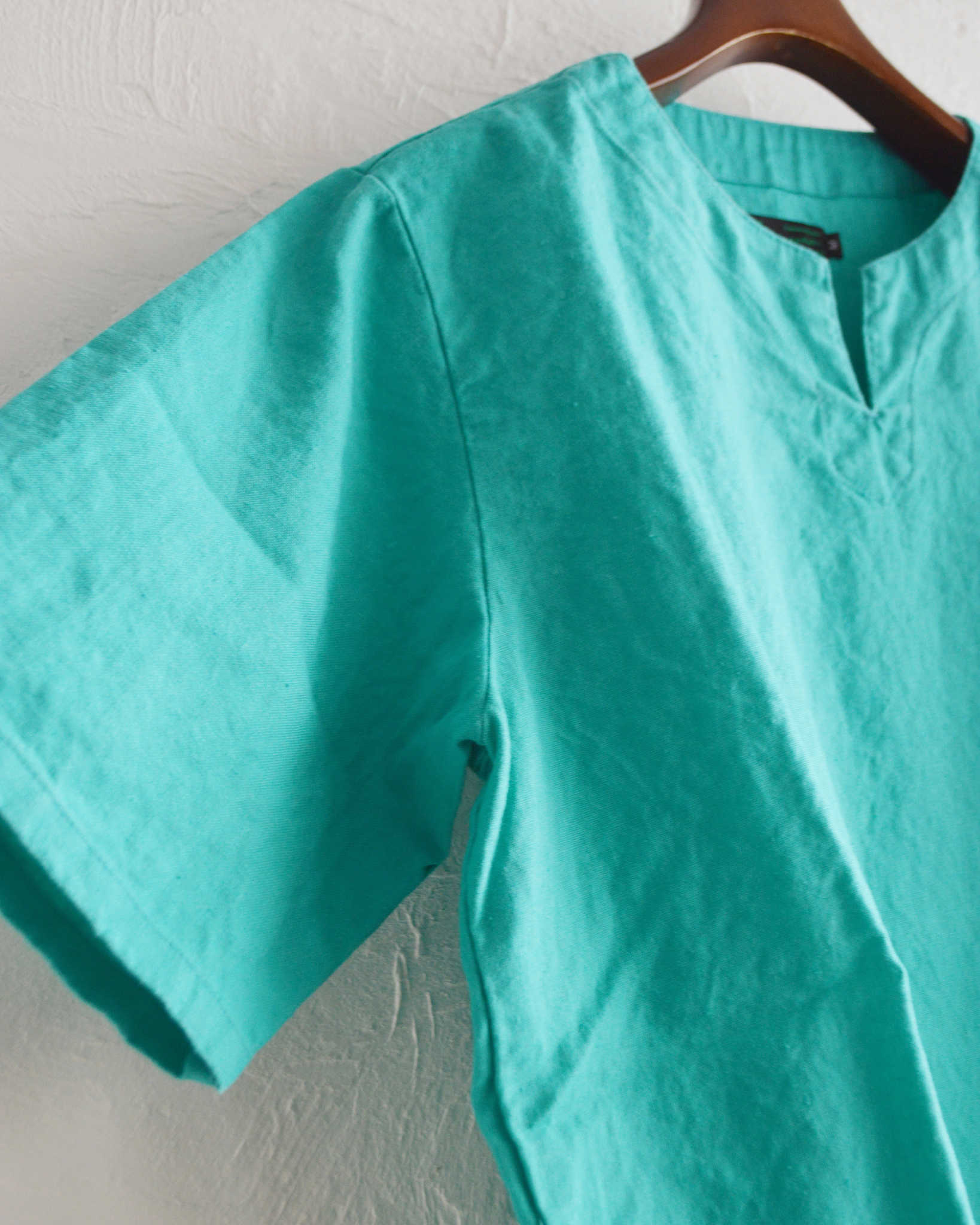 Nasngwam. ナスングワム / LIBERTY SHIRTS リバティーシャツ (EMERALD GREEN エメラルドグリーン)