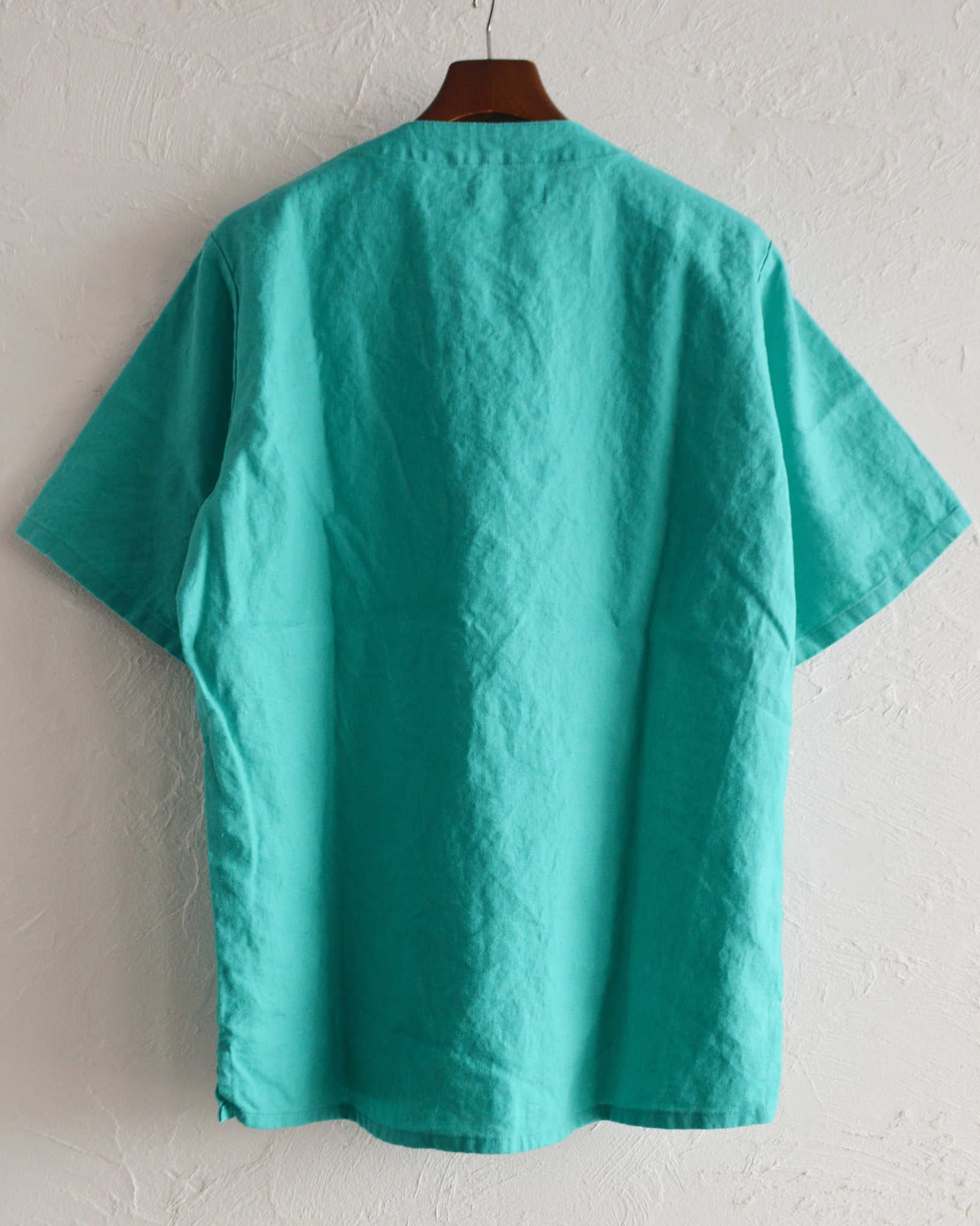 Nasngwam. ナスングワム / LIBERTY SHIRTS リバティーシャツ (EMERALD GREEN エメラルドグリーン)
