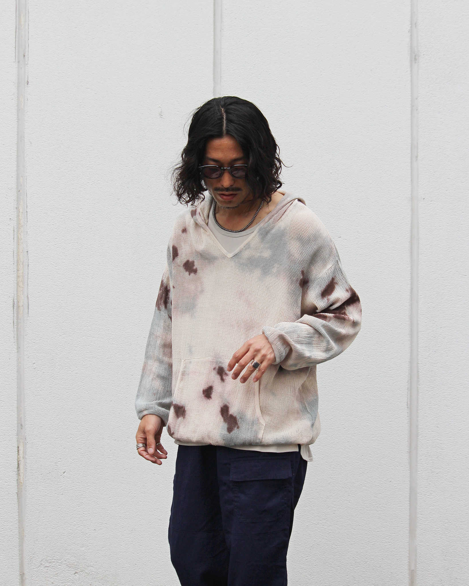 Nasngwam. ナスングワム / ESSENTIAL TANKTOP エッセンシャルタンクトップ (GRAGE グレージュ)