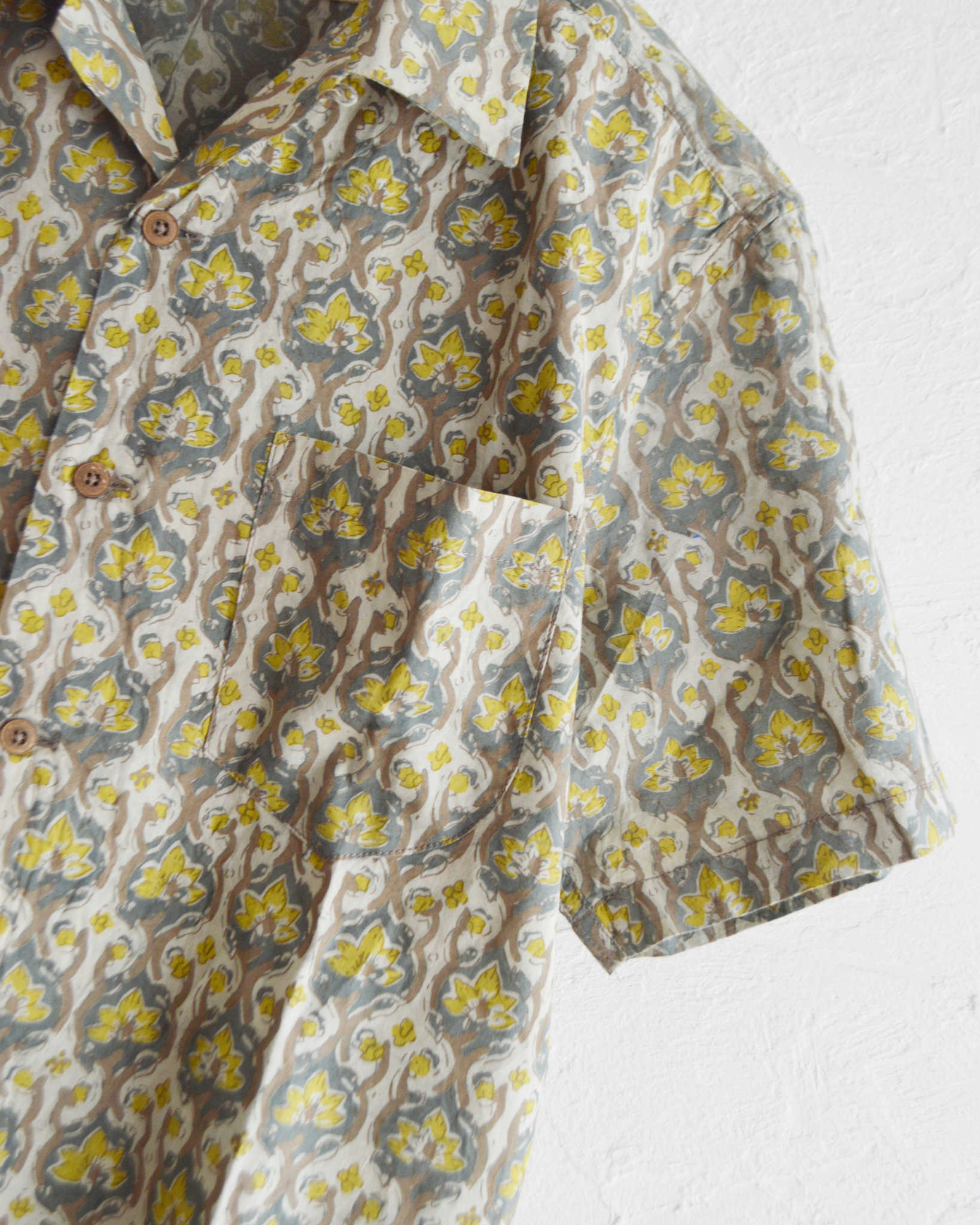 GOHEMP ゴーヘンプ / OPEN MIND SHIRTS オープンマインドシャツ (GRAY グレー)