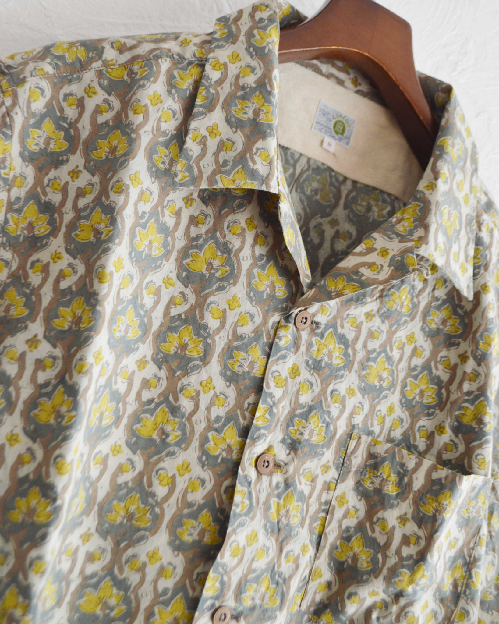 GOHEMP ゴーヘンプ / OPEN MIND SHIRTS オープンマインドシャツ (GRAY グレー)