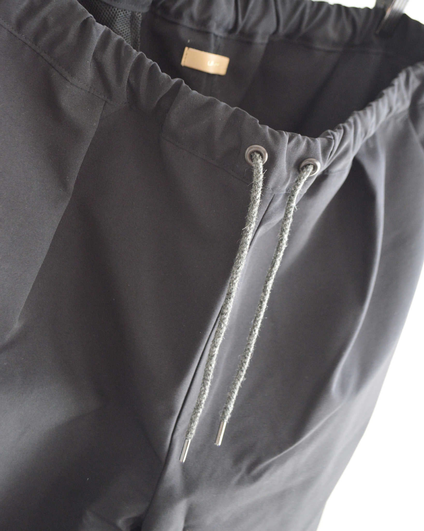 LAMOND ラモンド / WIDE TC WETHER SHORTS ワイドティーシーウェザーショーツ (BLACK ブラック)