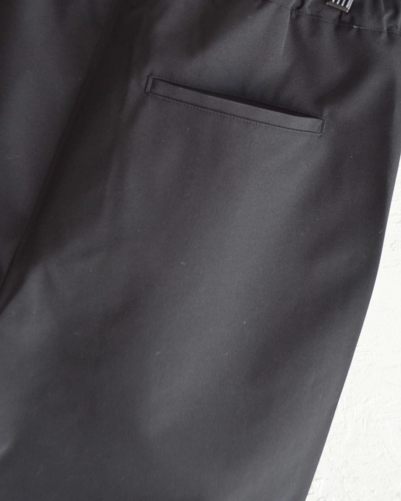 LAMOND ラモンド / WIDE TC WETHER SHORTS ワイドティーシーウェザーショーツ (BLACK ブラック)