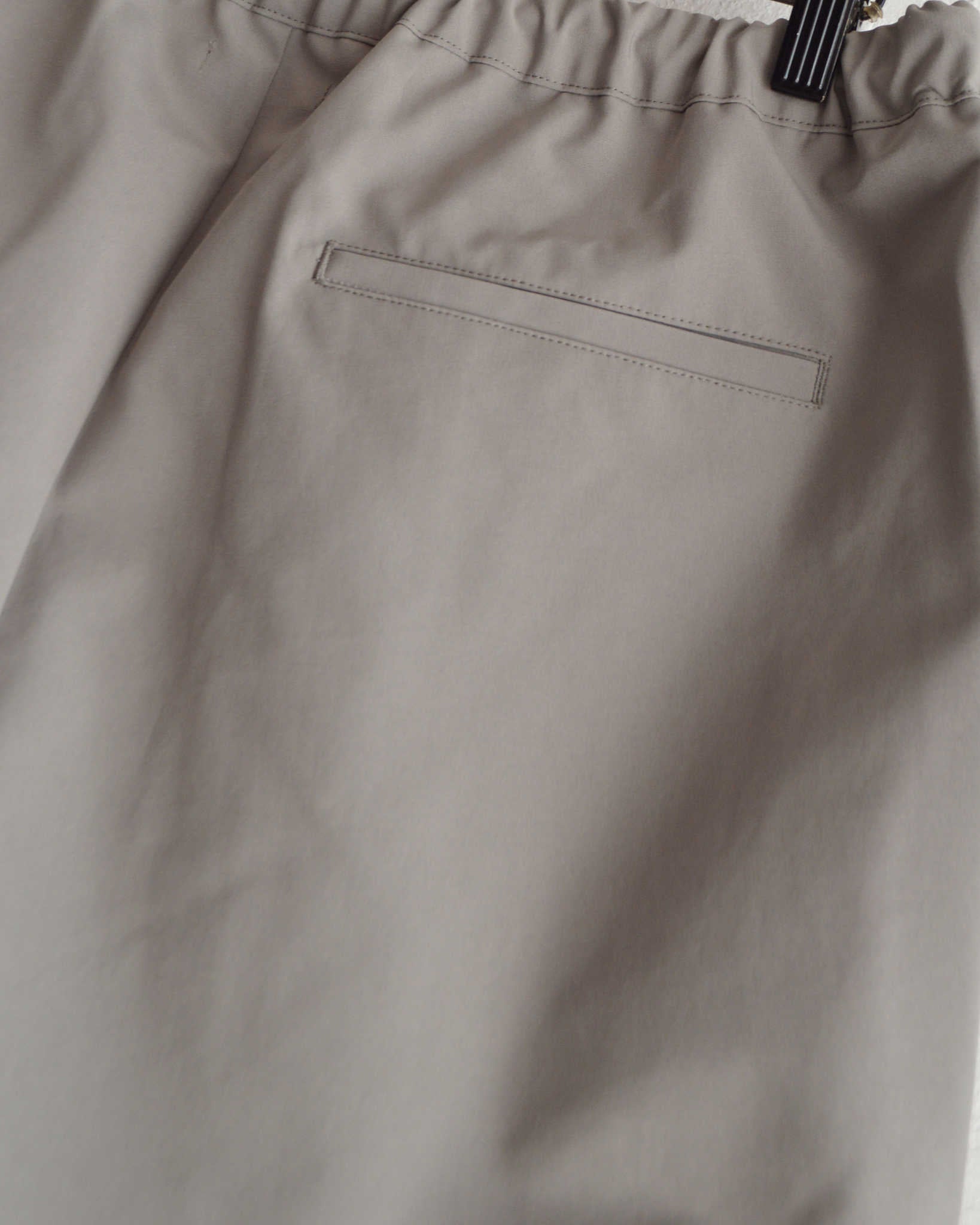 LAMOND ラモンド / WIDE TC WETHER SHORTS ワイドティーシーウェザーショーツ (GREIGE グレージュ)