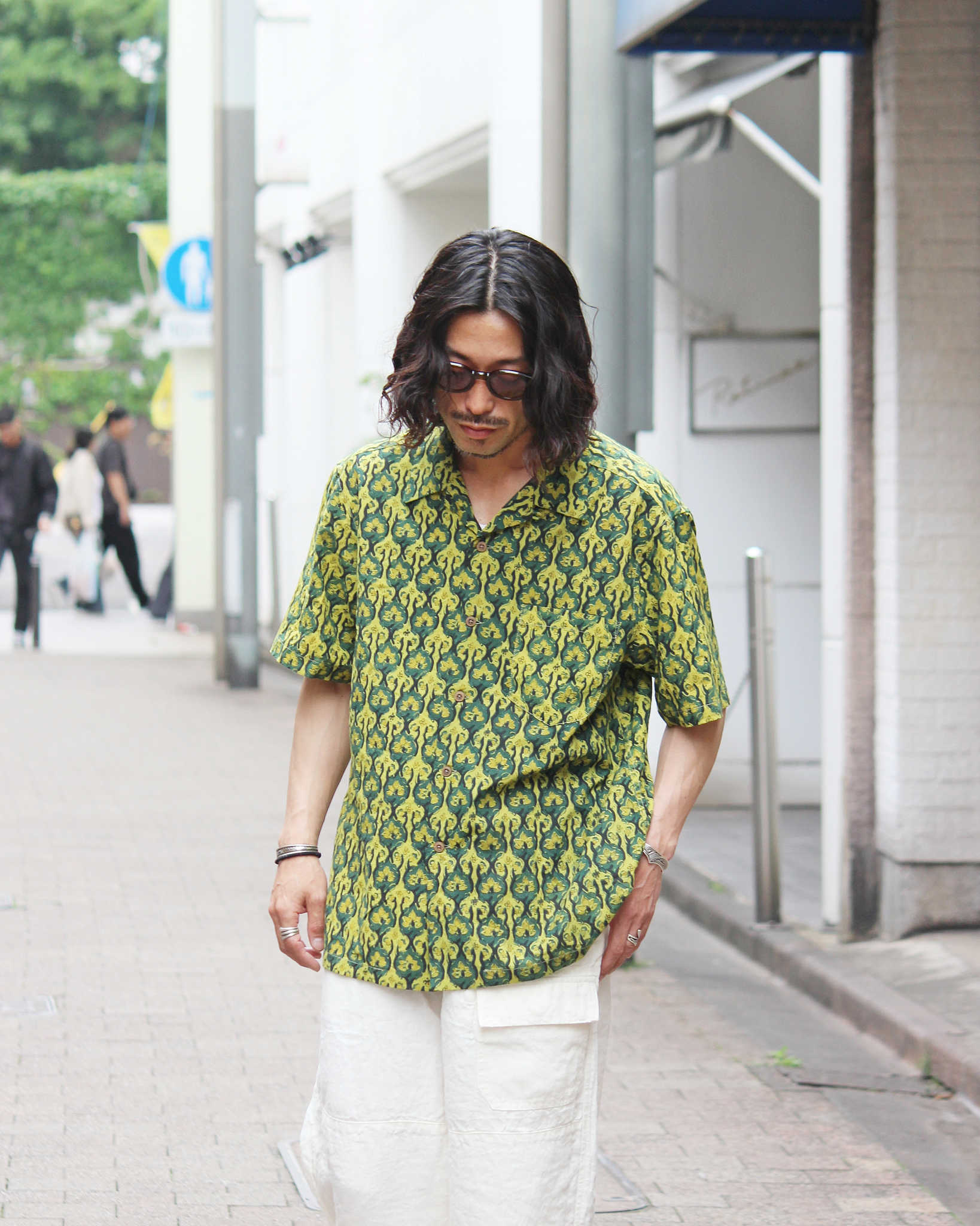 GOHEMP ゴーヘンプ / OPEN MIND SHIRTS オープンマインドシャツ (KHAKI カーキ)
