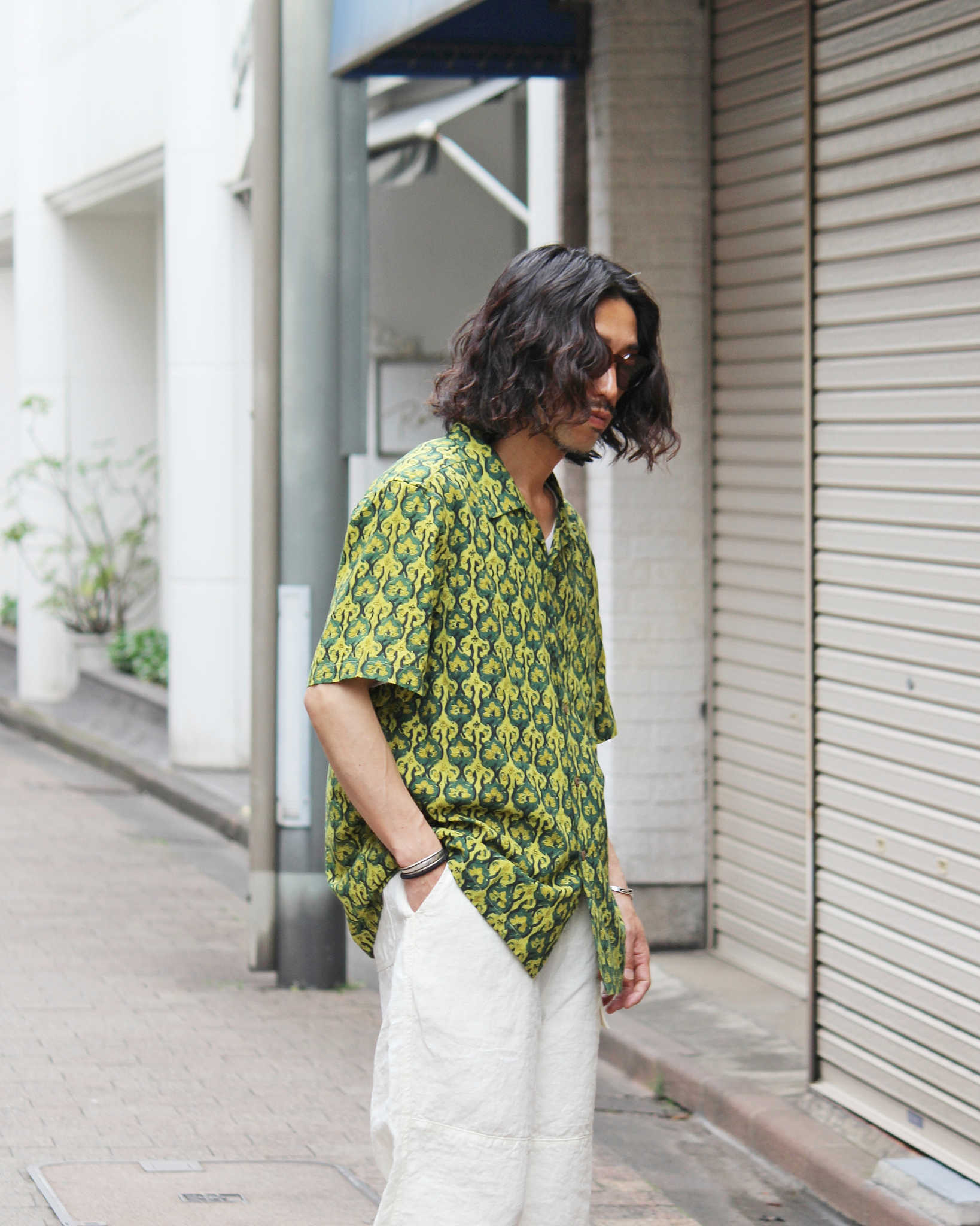 GOHEMP ゴーヘンプ / OPEN MIND SHIRTS オープンマインドシャツ (KHAKI カーキ)