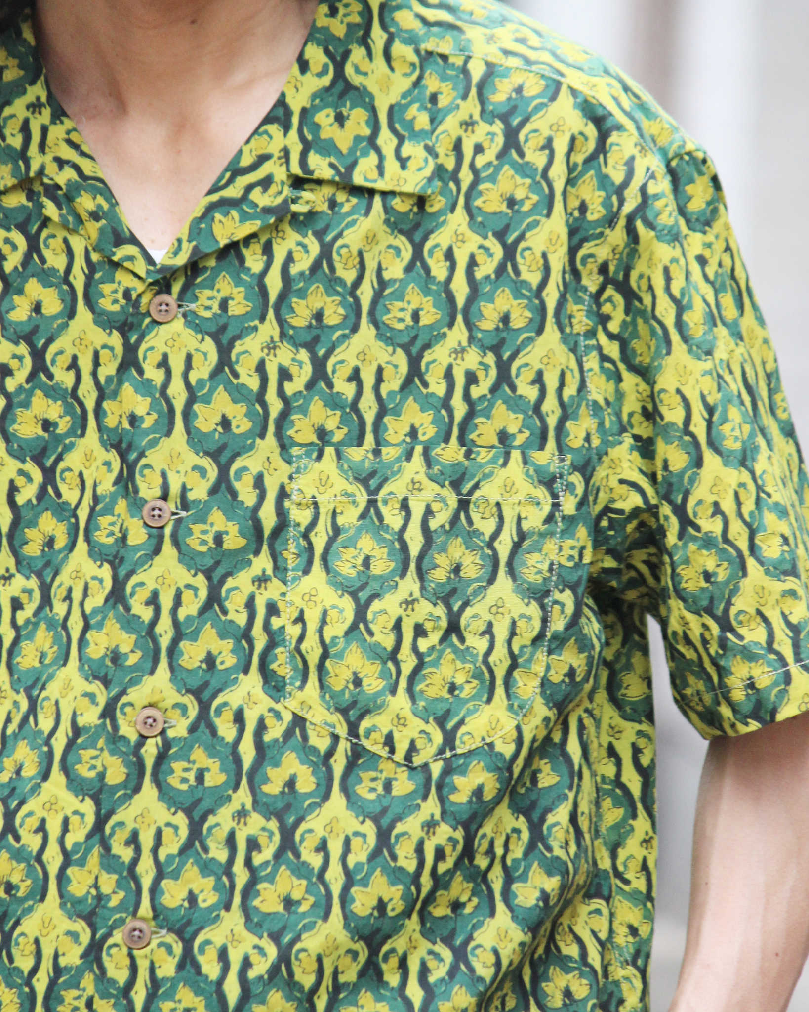 GOHEMP ゴーヘンプ / OPEN MIND SHIRTS オープンマインドシャツ (KHAKI カーキ)