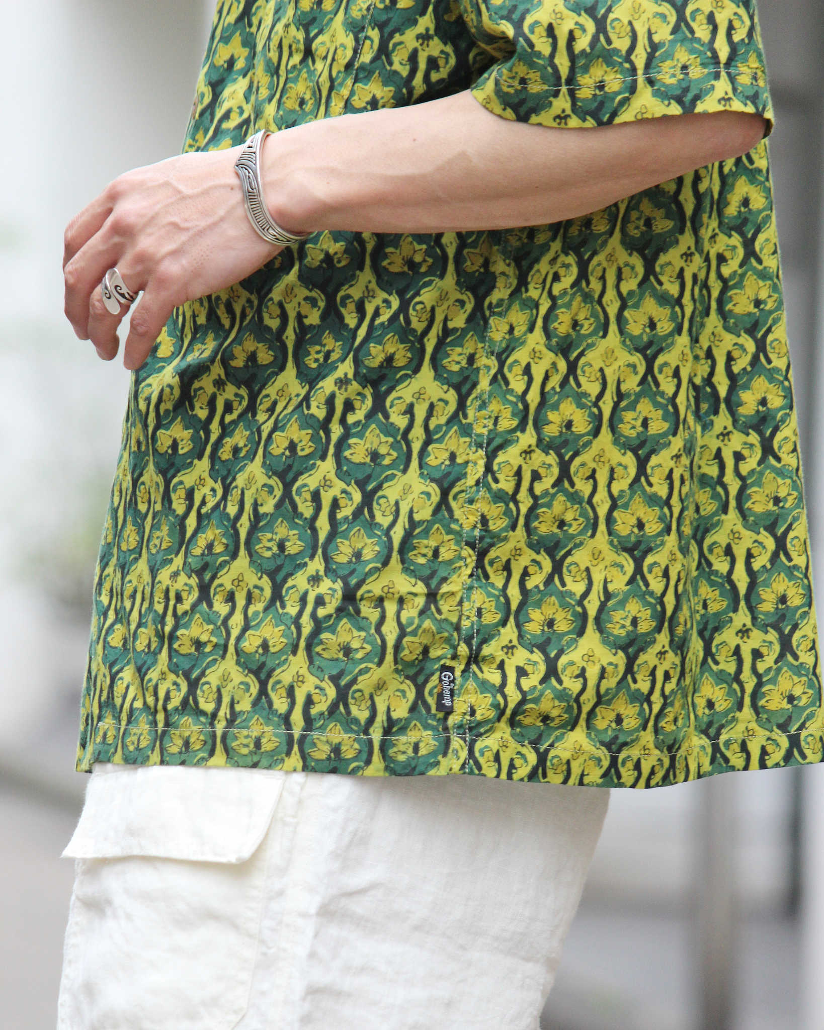 GOHEMP ゴーヘンプ / OPEN MIND SHIRTS オープンマインドシャツ (KHAKI カーキ)