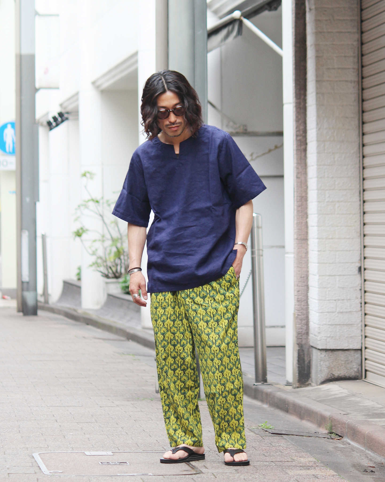 GOHEMP ゴーヘンプ/ GREEN HILL PANTS グリーンヒルパンツ (KHAKI カーキ)