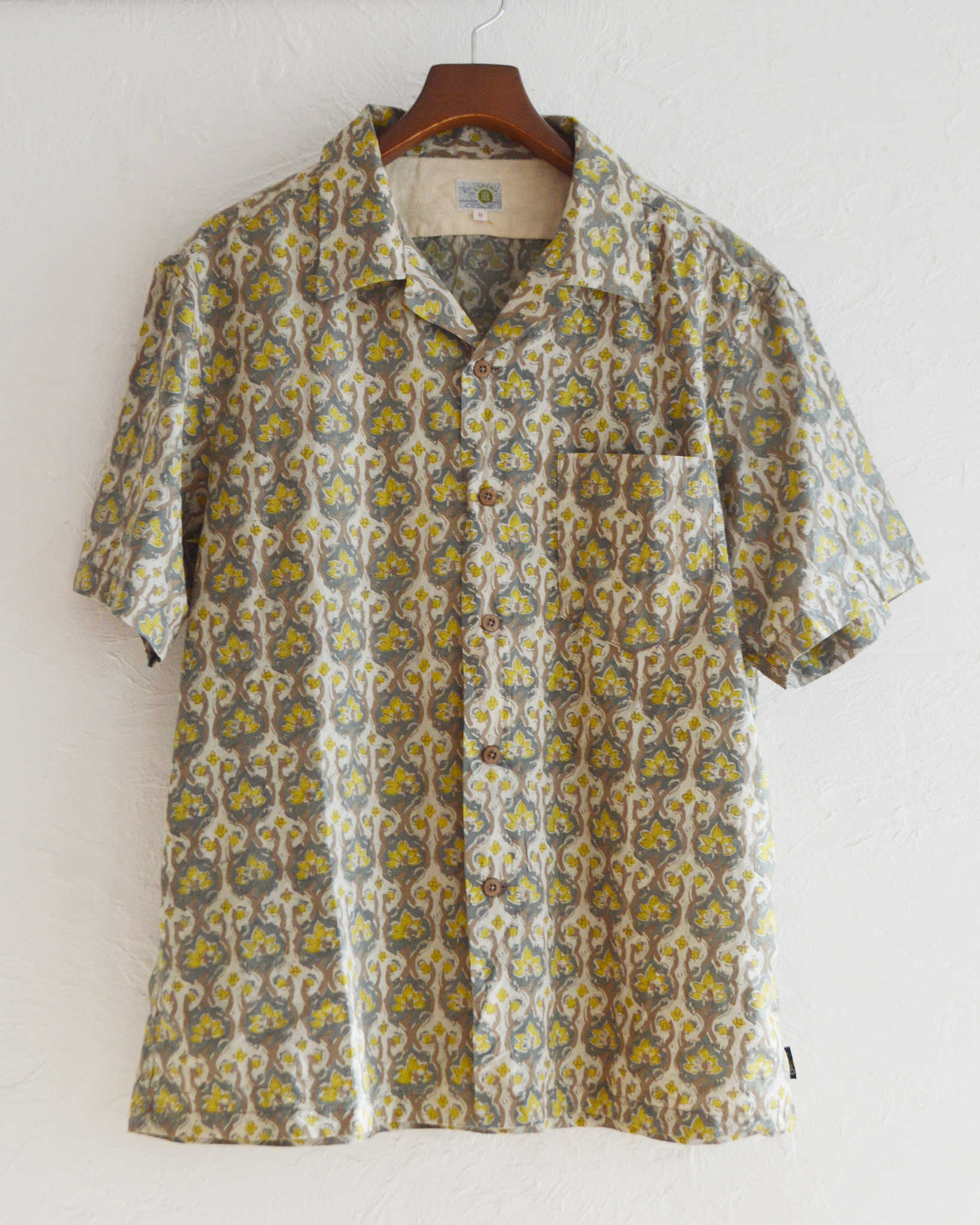 GOHEMP ゴーヘンプ / OPEN MIND SHIRTS オープンマインドシャツ (GRAY グレー)