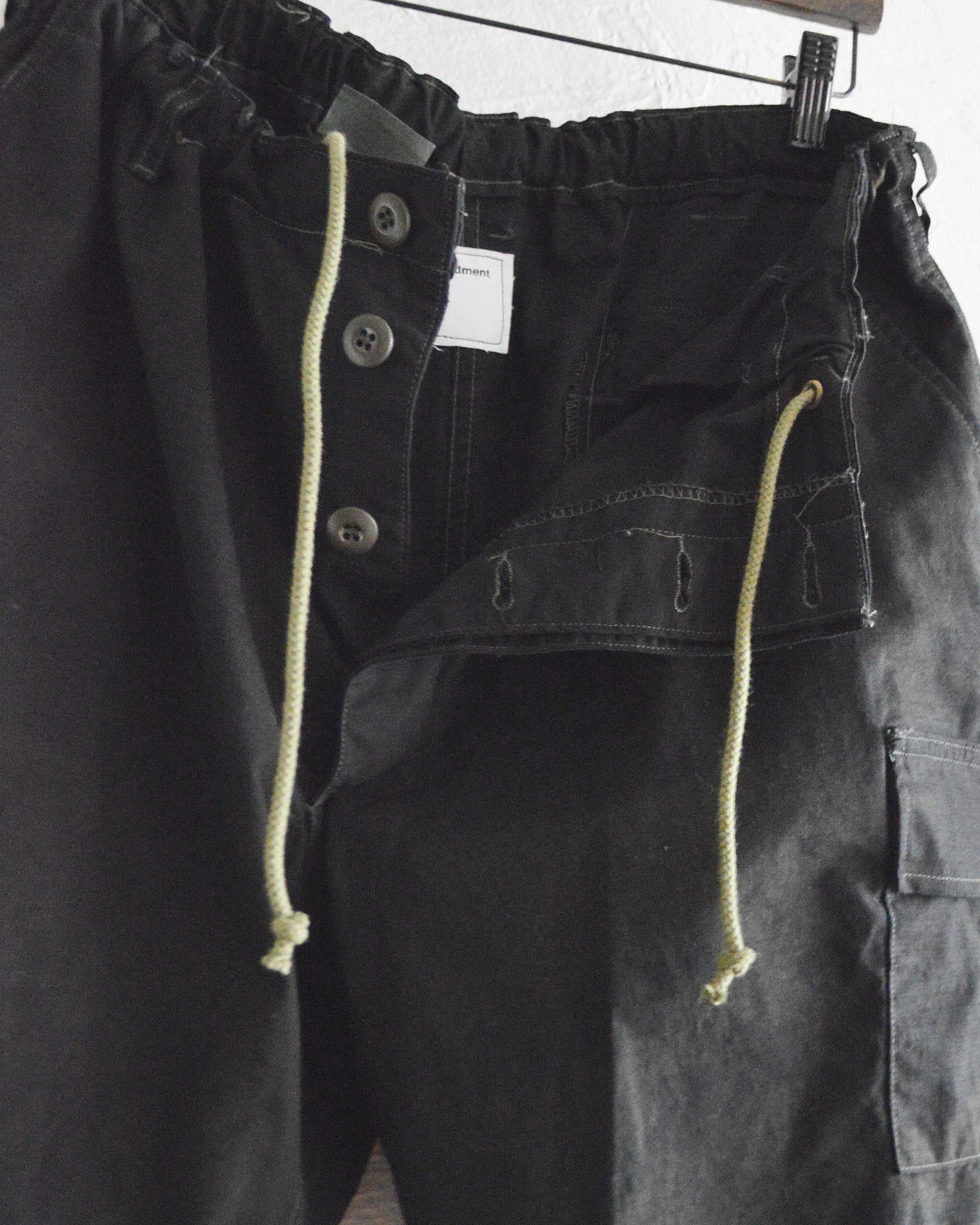 oddment オッドメント / CUSTOM BDU SHORTS カスタムビーディーユーショーツ (BLACK ブラック)