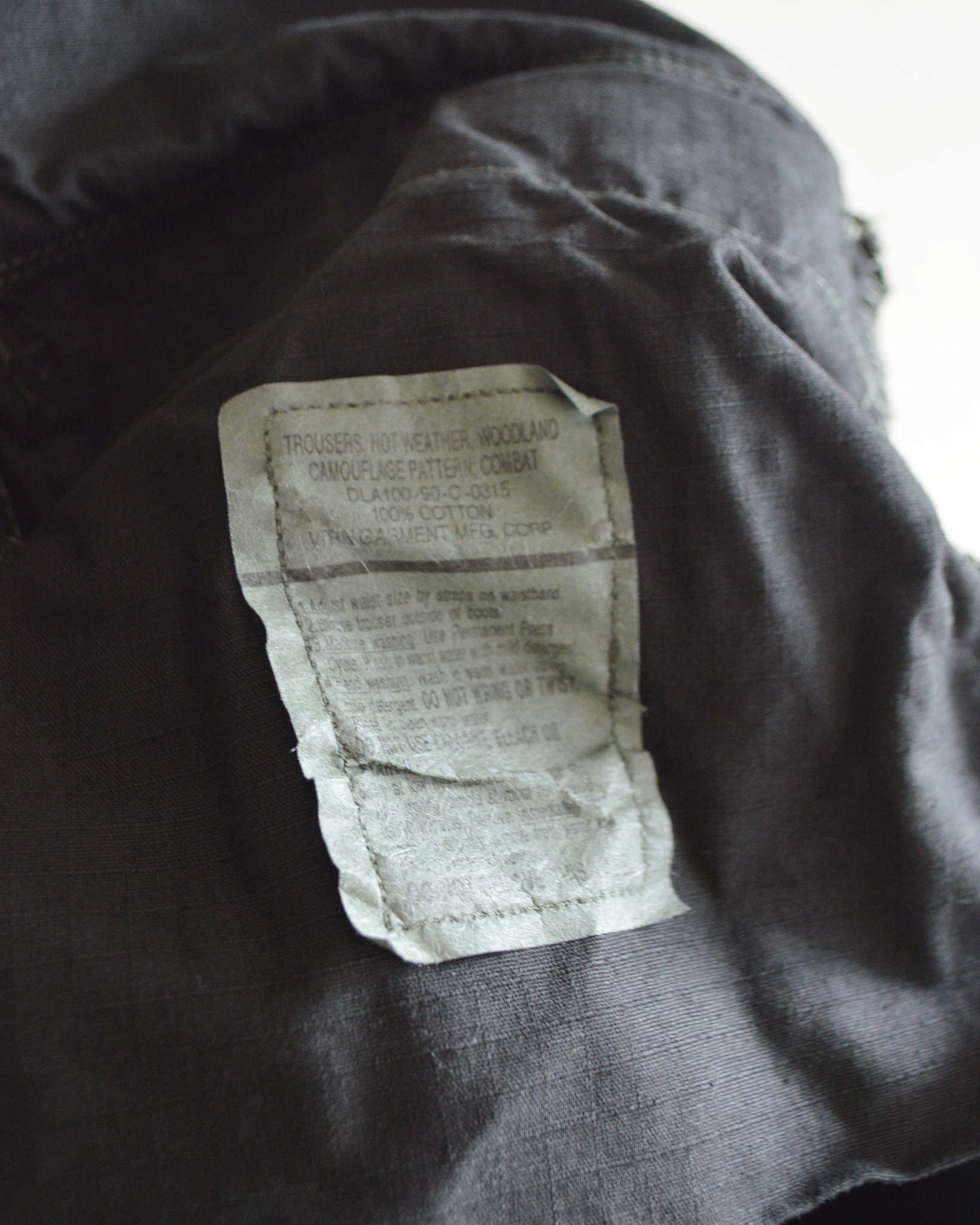 oddment オッドメント / CUSTOM BDU SHORTS カスタムビーディーユーショーツ (BLACK ブラック)