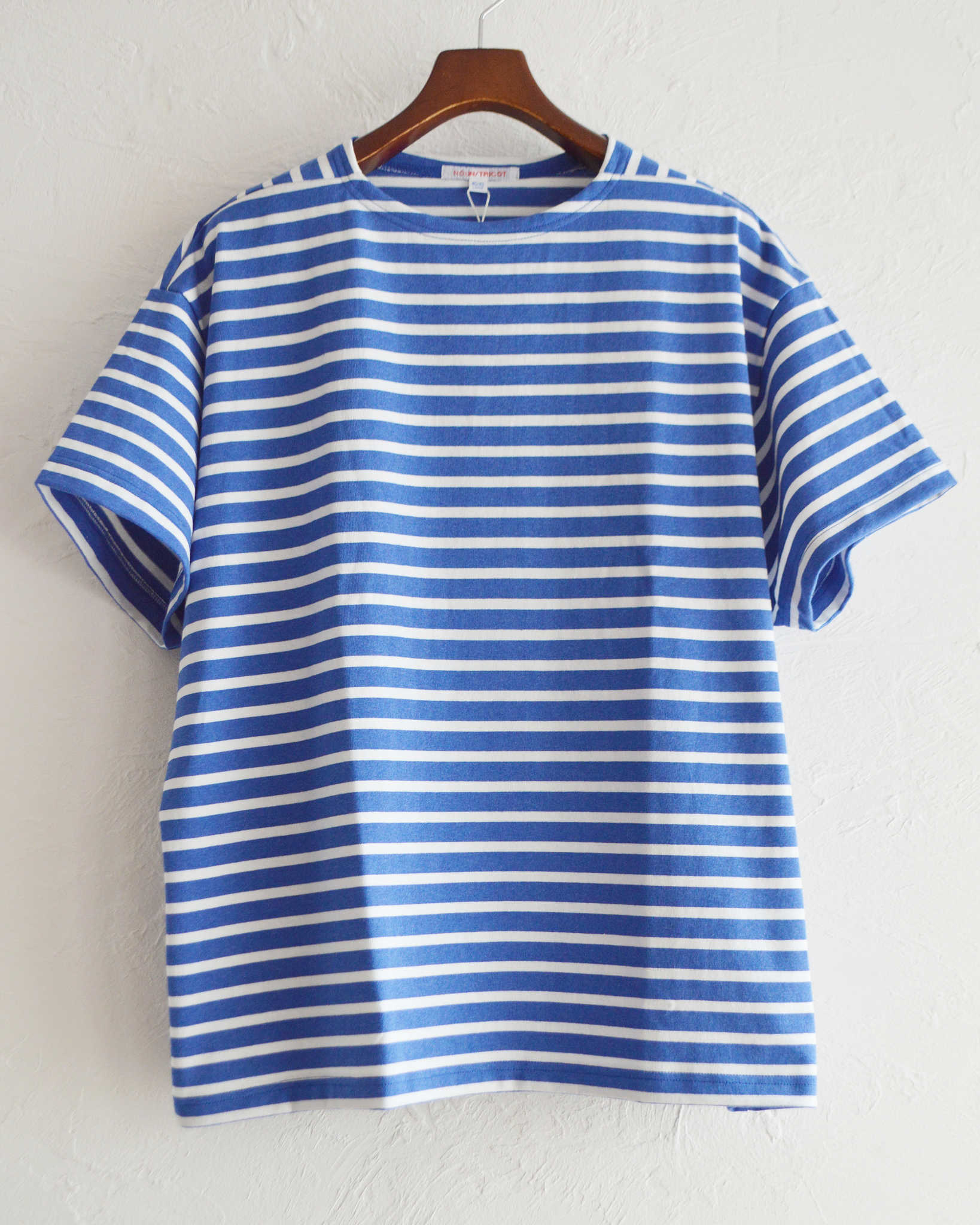 necessary or unnecessary ネセサリーオアアンネセサリー N.O.UN ナウン / DEEP DELTA S/S ディープデルタエスエス (BLUE BORDER ブルーボーダー)