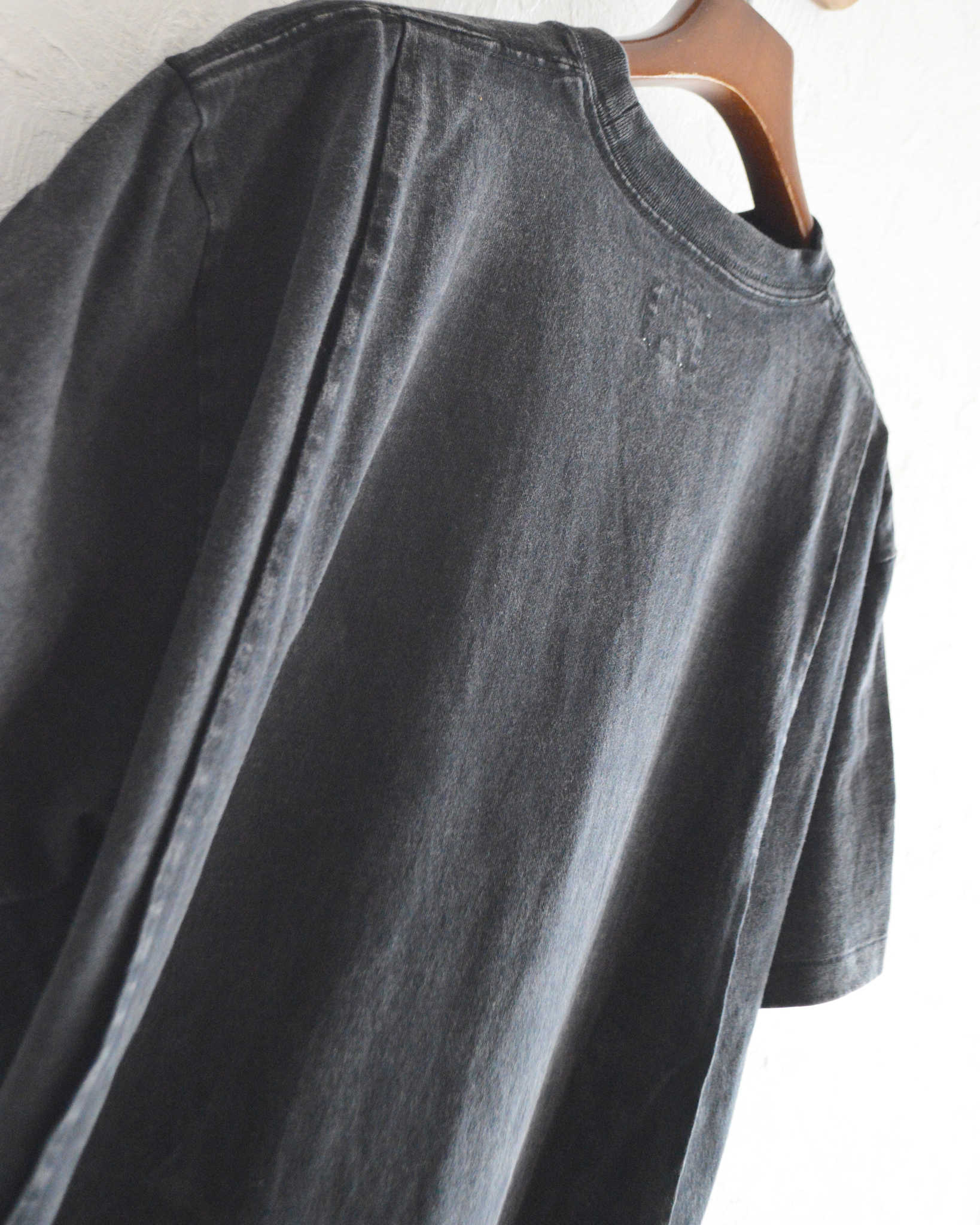 IMPRESTORE インプレストア / Frank T-cloth V.D フランク | Pocket tee ポケットティー (FADED BLACK フェーデットブラック)