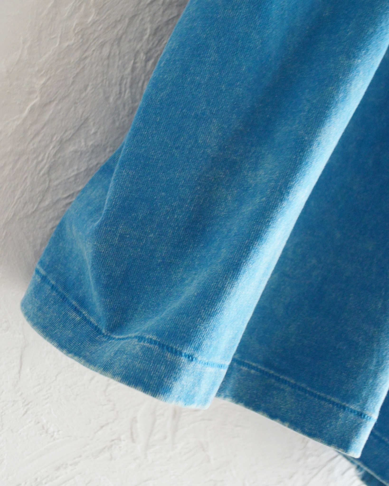 IMPRESTORE インプレストア / Frank T-cloth V.D フランク | Pocket tee ポケットティー (FADED TURQUOIS フェーデットターコイズ)