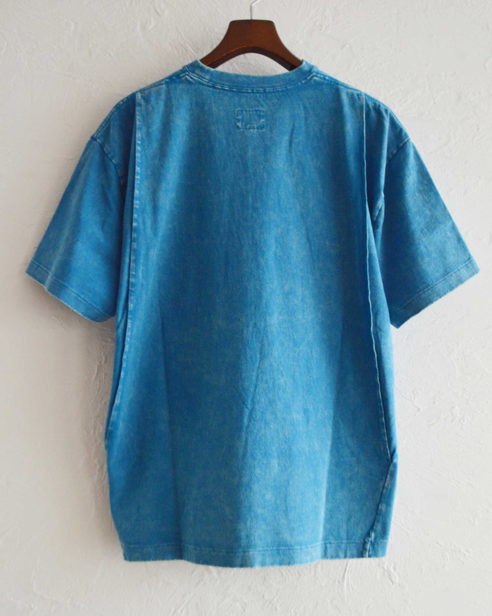 IMPRESTORE インプレストア / Frank T-cloth V.D フランク | Pocket tee ポケットティー (FADED TURQUOIS フェーデットターコイズ)