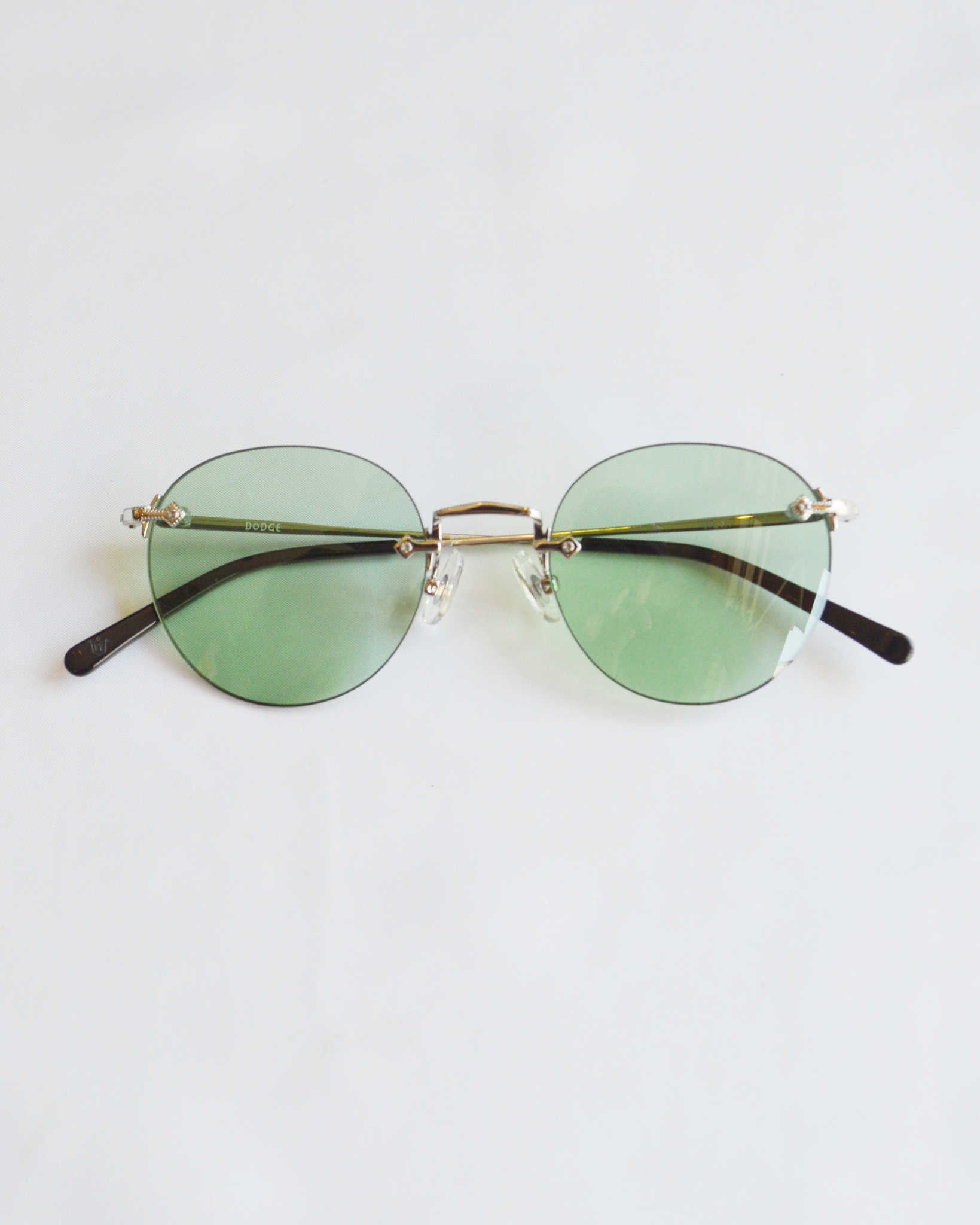 NEW. ニュー / DODGE ダッジ (silver x green シルバー グリーン)