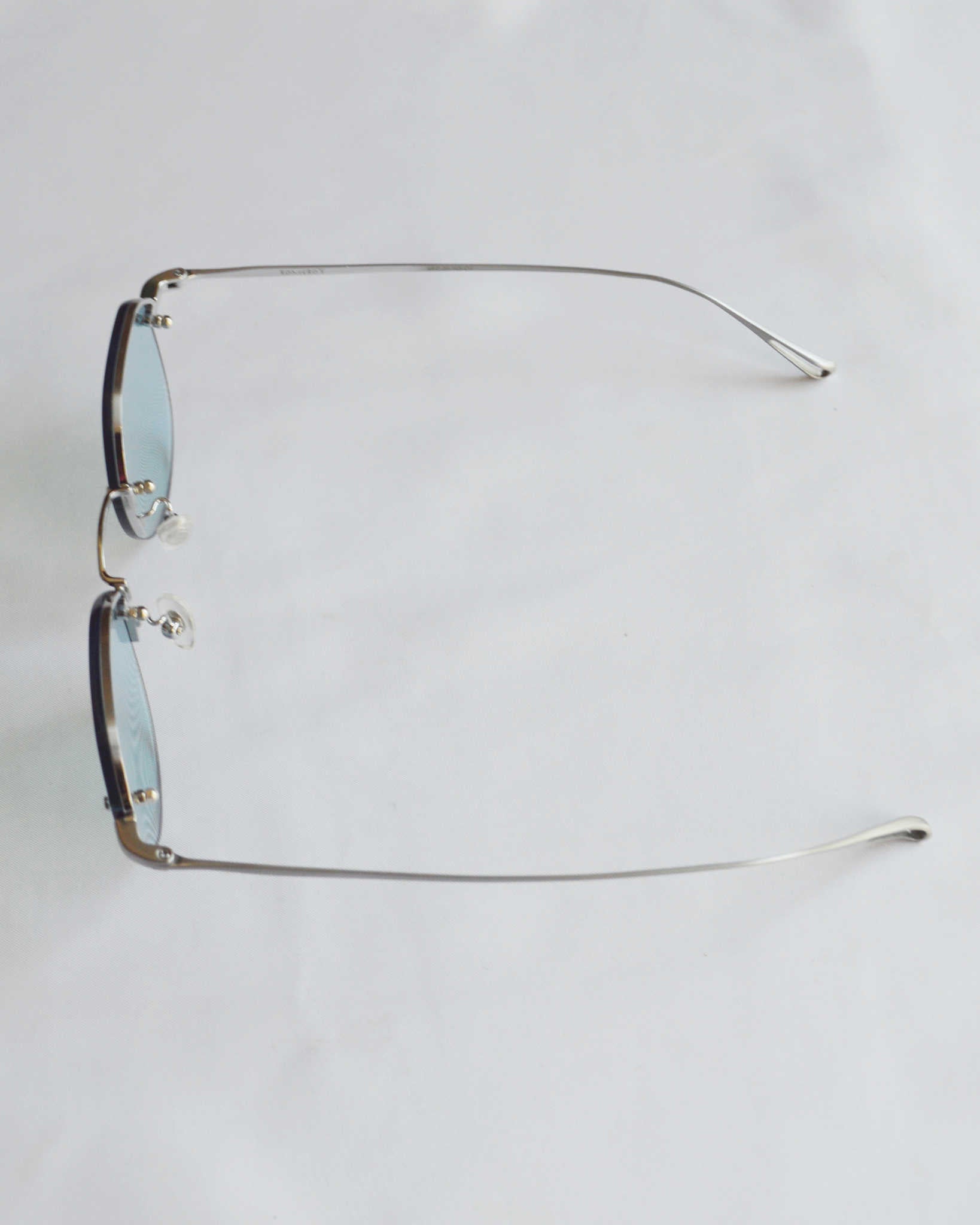 NEW. ニュー / ROMERO'S ロメロズ (shirring silver x blue シャーリングシルバー ブルー)