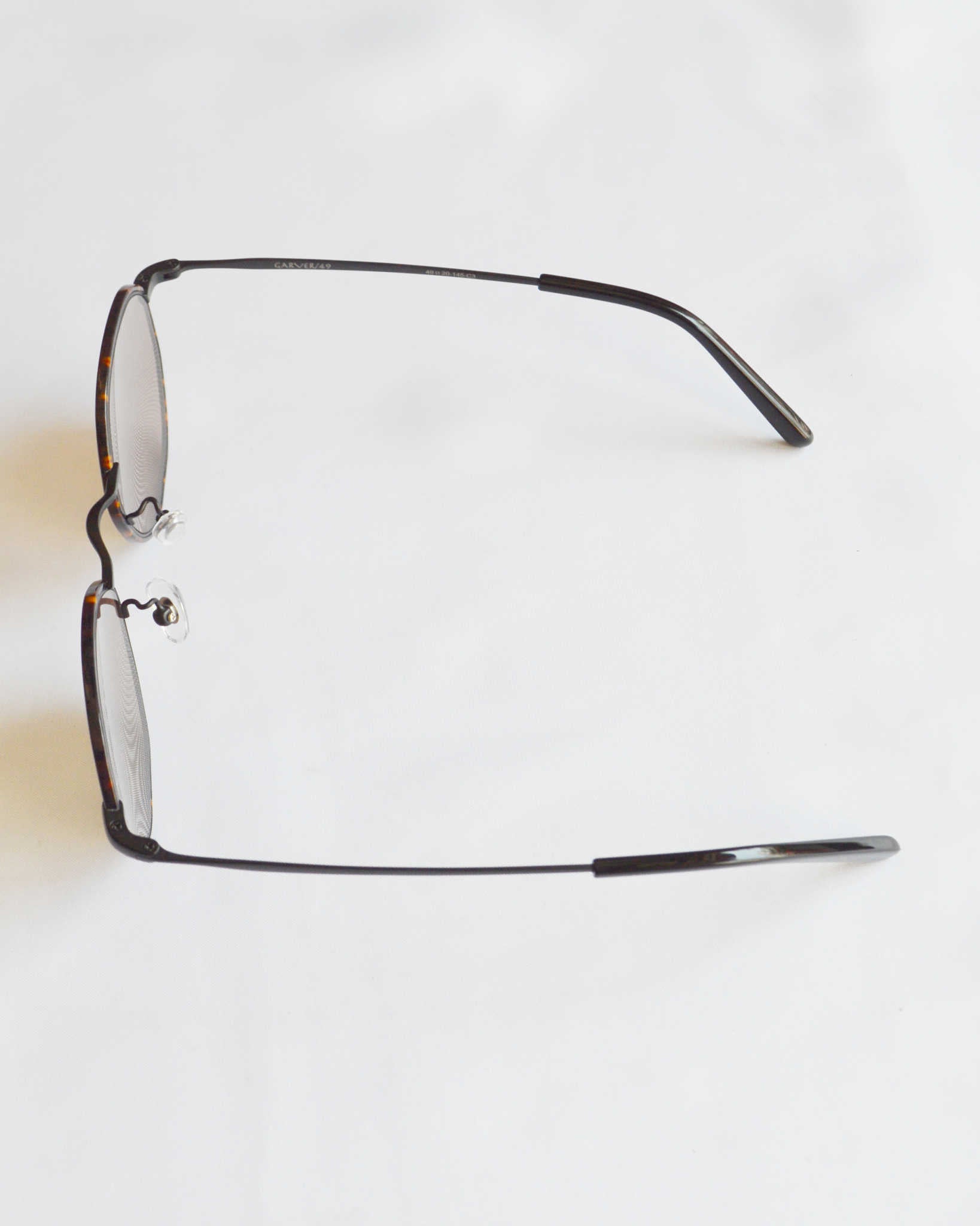 NEW. ニュー / GARVER/49 ガーヴァー (semi-matte black x tortoise セミマットブラック トータス)