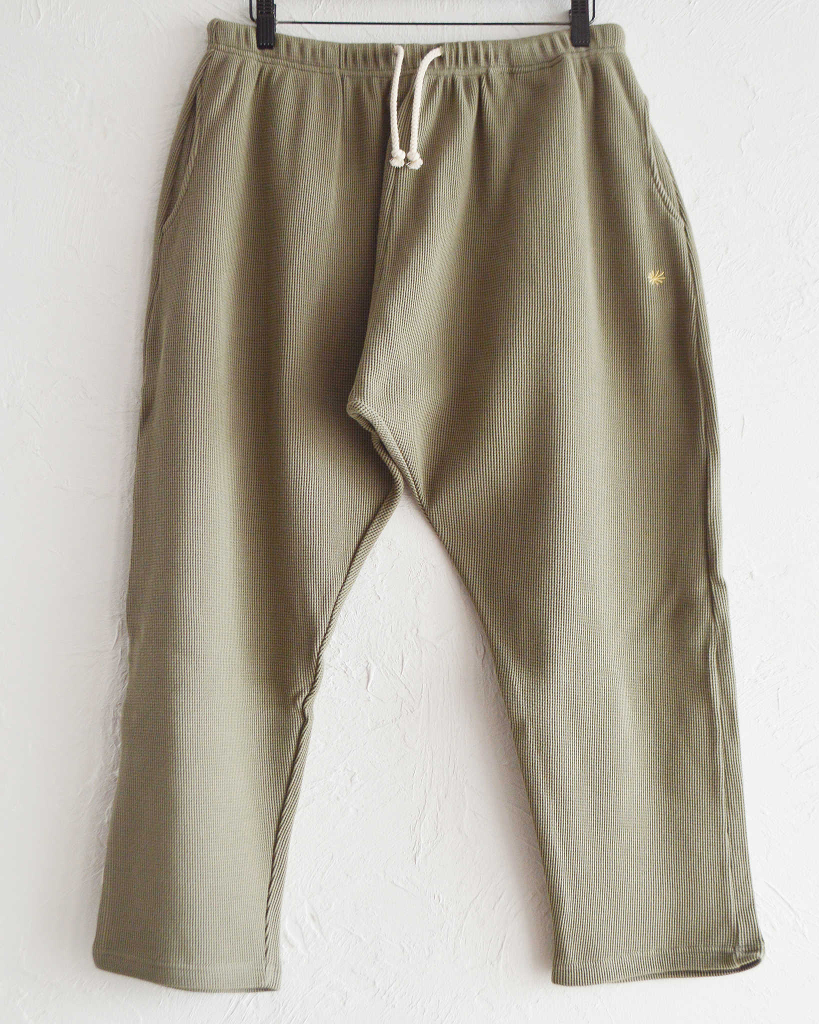 GOHEMP ゴーヘンプ / WIDE MUSA PANTS ワイドムサパンツ (WOOD GREEN ウッドグリーン)