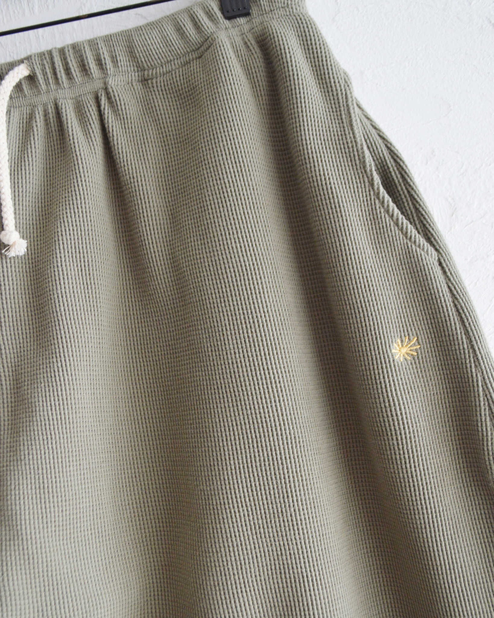 GOHEMP ゴーヘンプ / WIDE MUSA PANTS ワイドムサパンツ (WOOD GREEN ウッドグリーン)