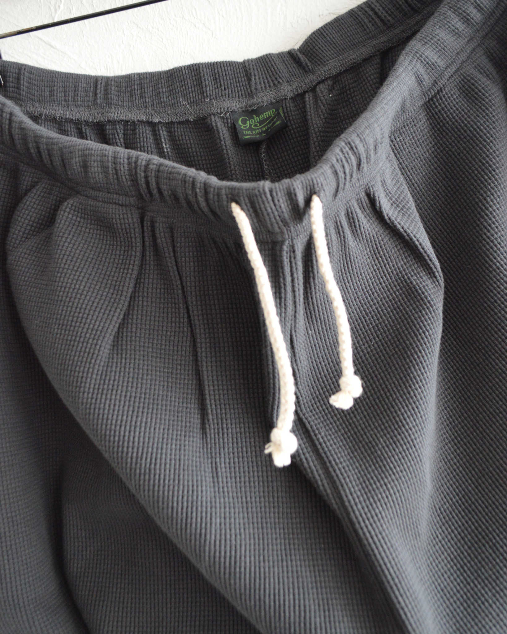 GOHEMP ゴーヘンプ / WIDE MUSA PANTS ワイドムサパンツ (BLACK BEAUTY ブラックビューティー)