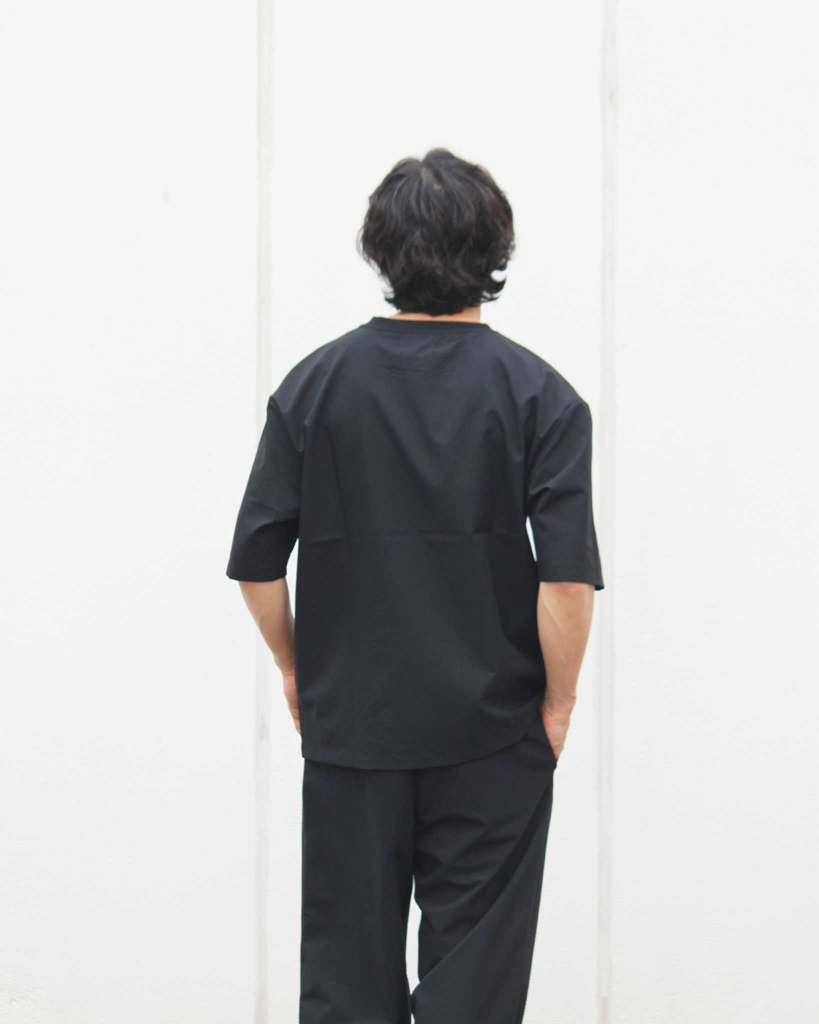 YONCA ヨンカ / COOL TECH TEE クールテックティー (BLACK ブラック)