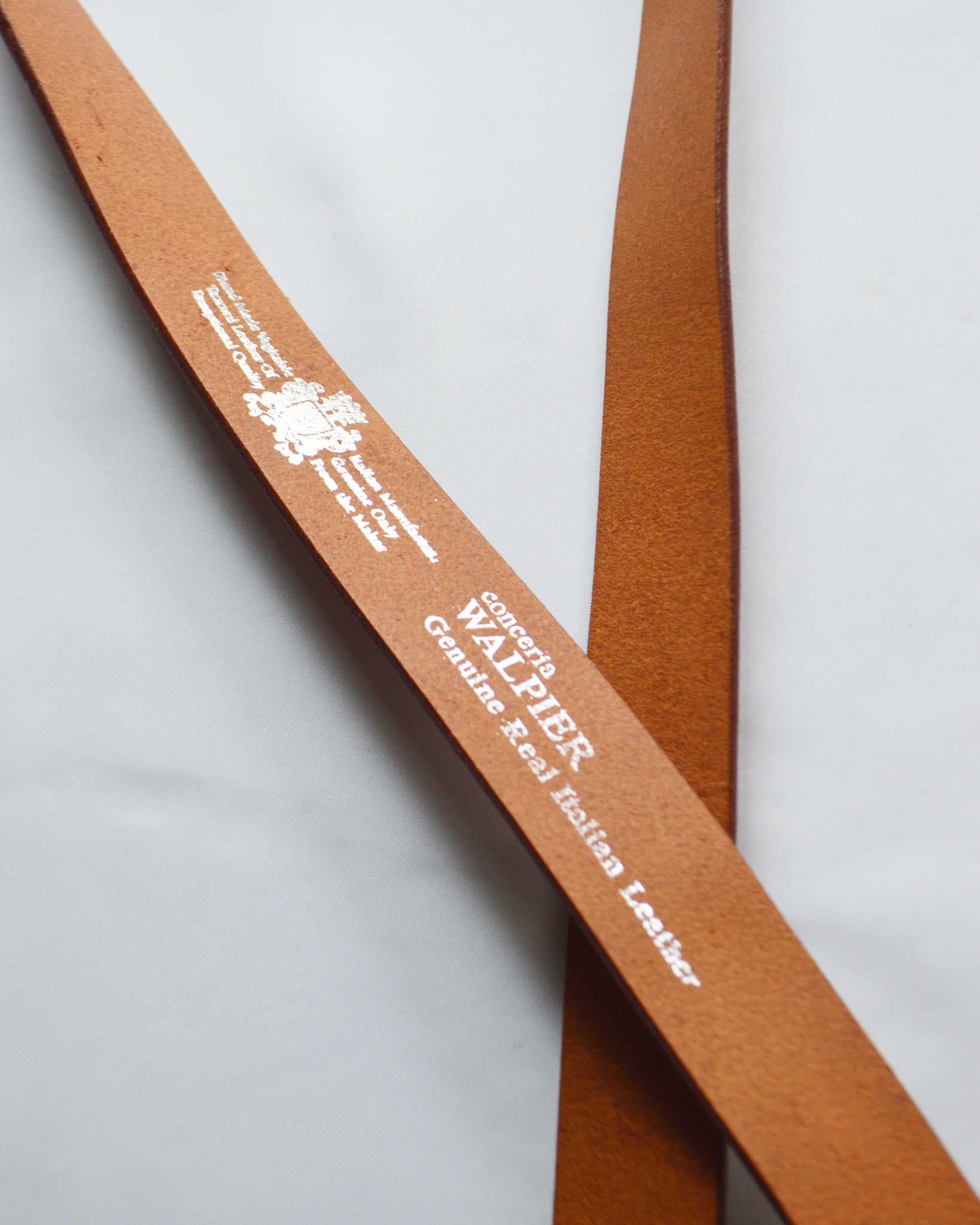 saranam サラナン / フリー中一ベルト (BROWN ブラウン)