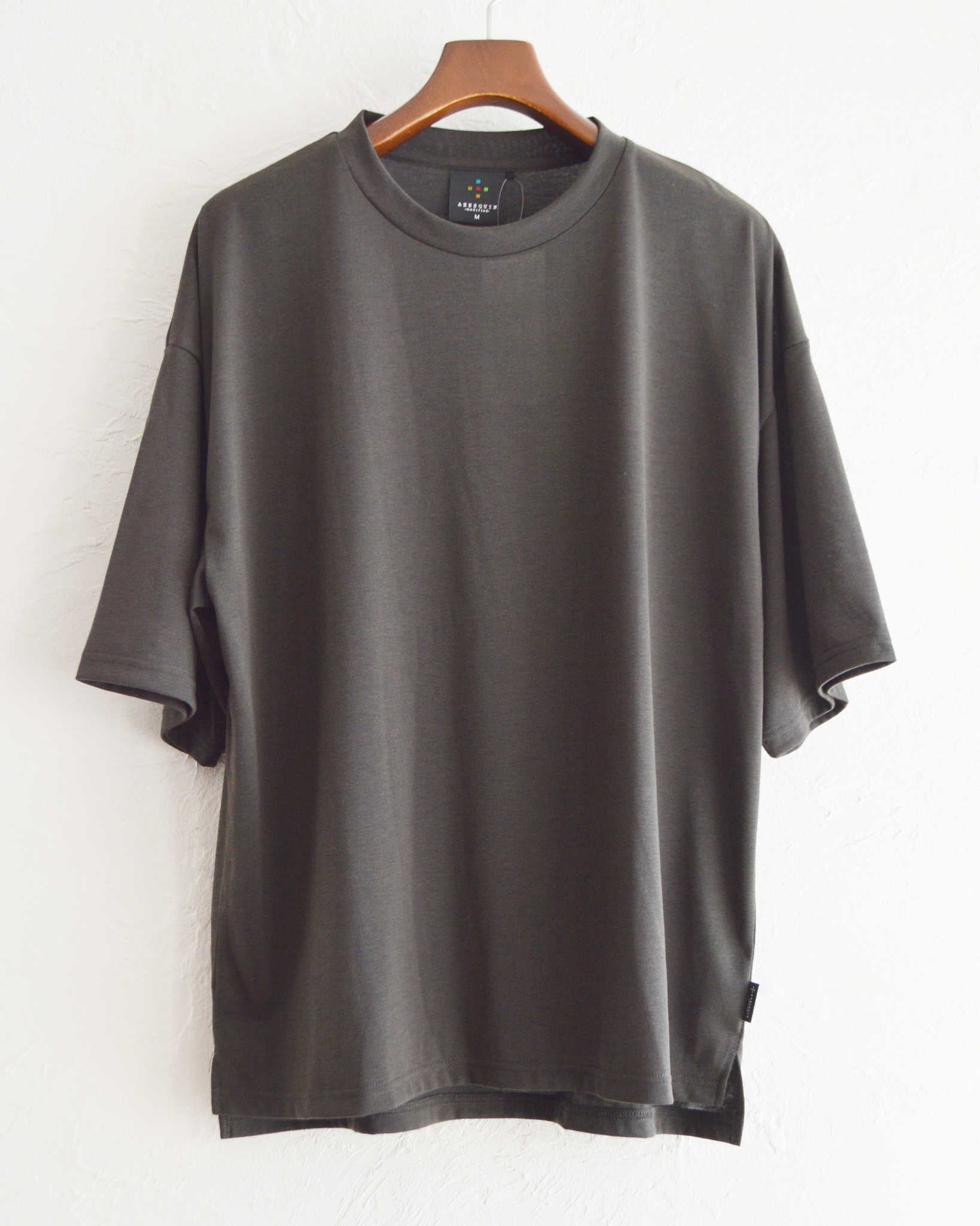 AXESQUIN アクシーズクイン / QD OVER TEE クイックドライオーバーティー (BLACK ブラック)