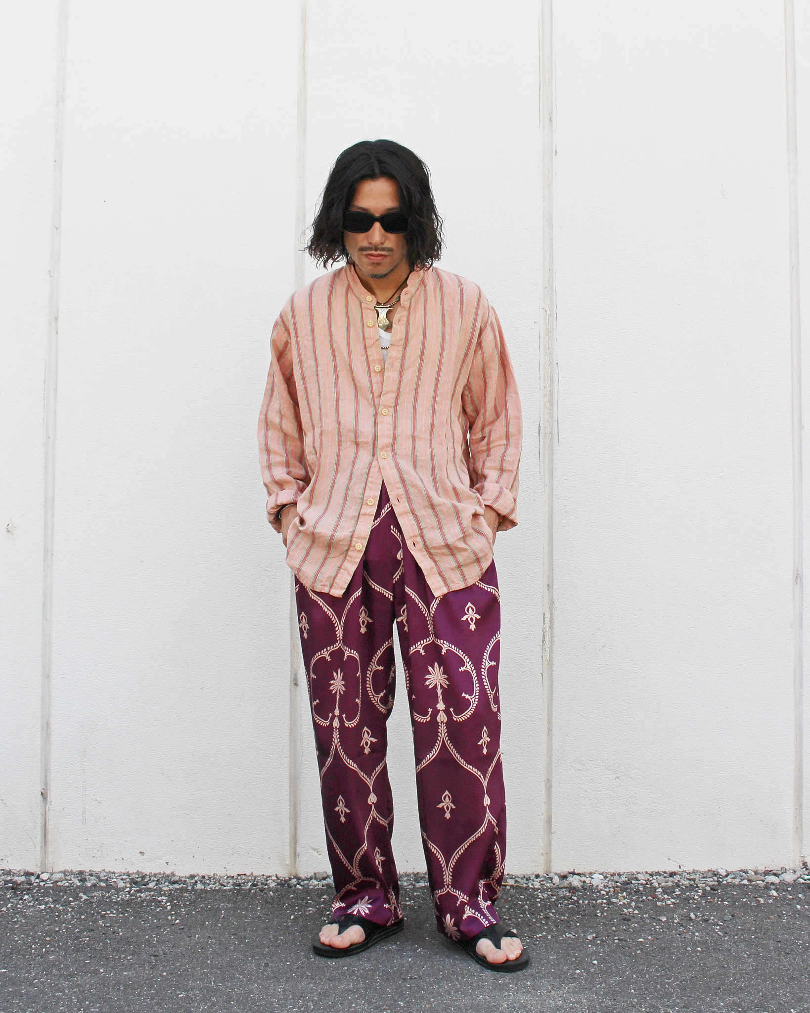 RAJI ラジー / Chef Pants_Regular シェフパンツレギュラー (AUBERGINE オーベルジーン)