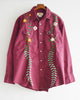 Nasngwam. ナスングワム / SALISH SHIRTS サリッシュシャツ (BURGUNDY バーガンディー)