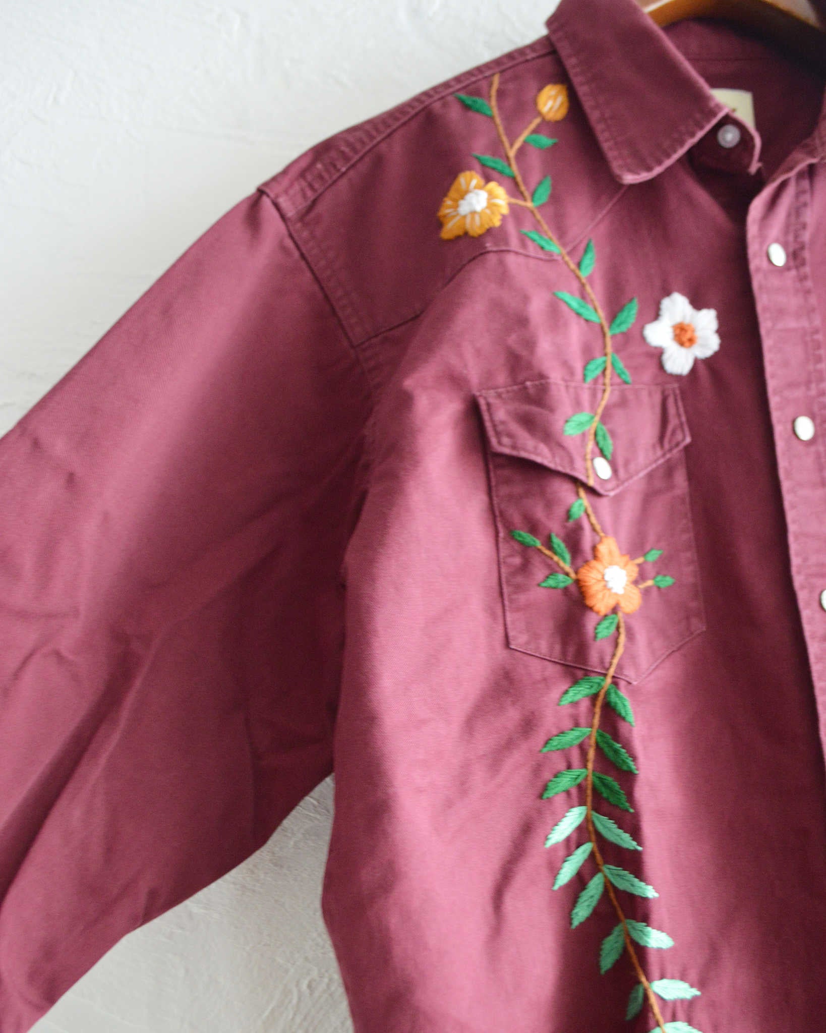 Nasngwam. ナスングワム / SALISH SHIRTS サリッシュシャツ (BURGUNDY バーガンディー)