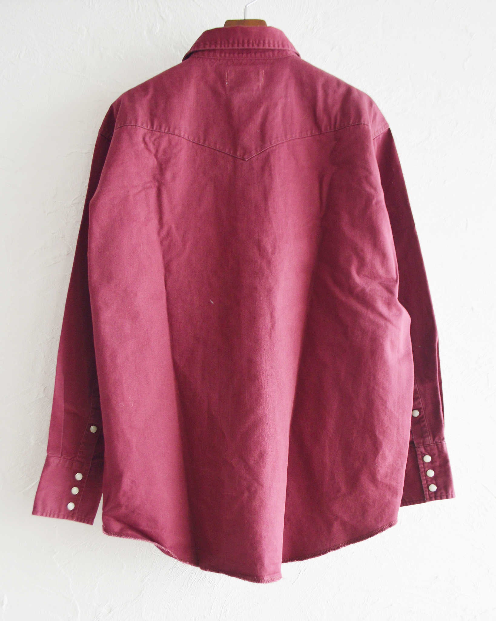Nasngwam. ナスングワム / SALISH SHIRTS サリッシュシャツ (BURGUNDY バーガンディー)