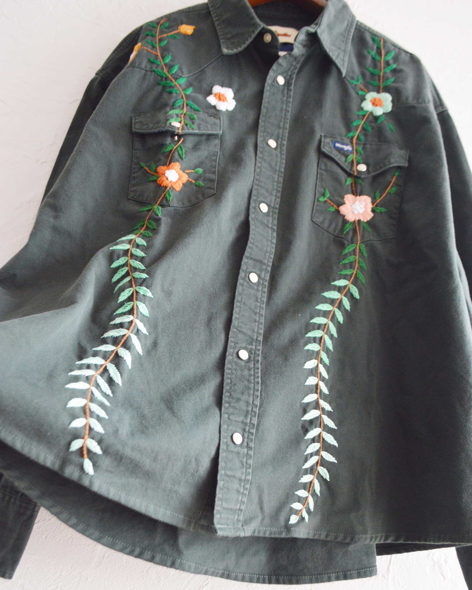 Nasngwam. ナスングワム / SALISH SHIRTS サリッシュシャツ (GREEN グリーン)