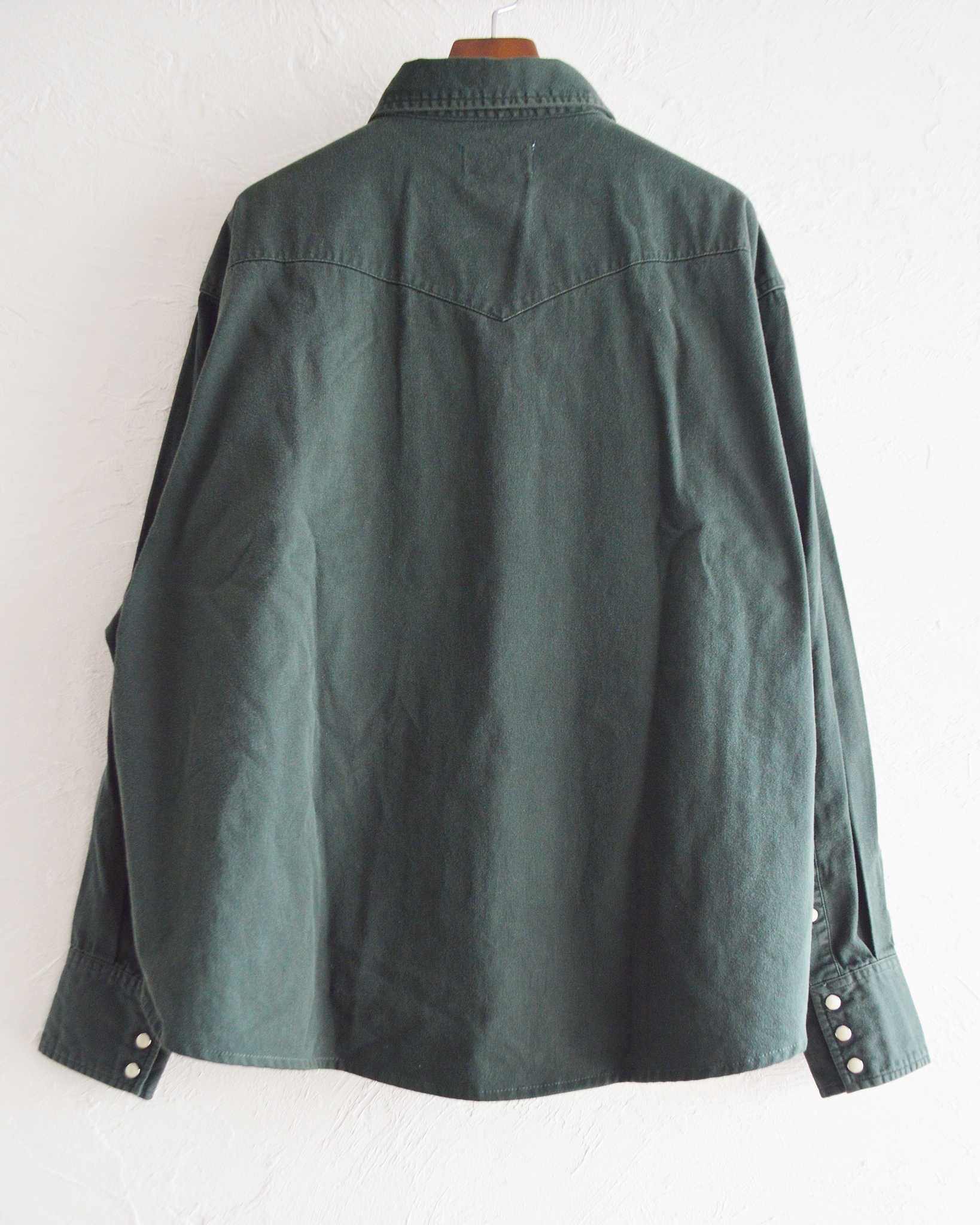Nasngwam. ナスングワム / SALISH SHIRTS サリッシュシャツ (GREEN グリーン)