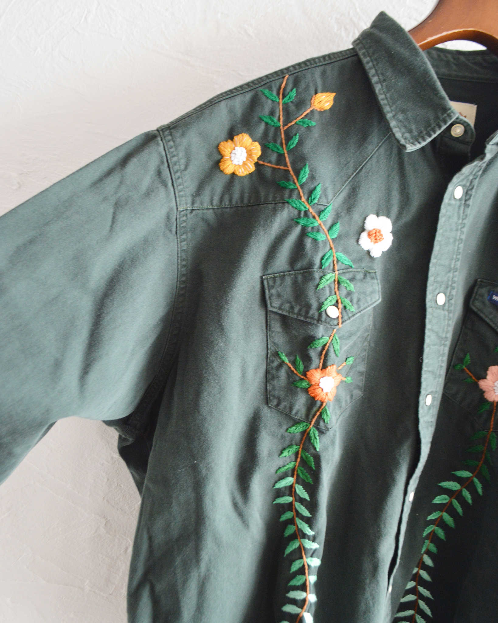 Nasngwam. ナスングワム / SALISH SHIRTS サリッシュシャツ (GREEN グリーン)