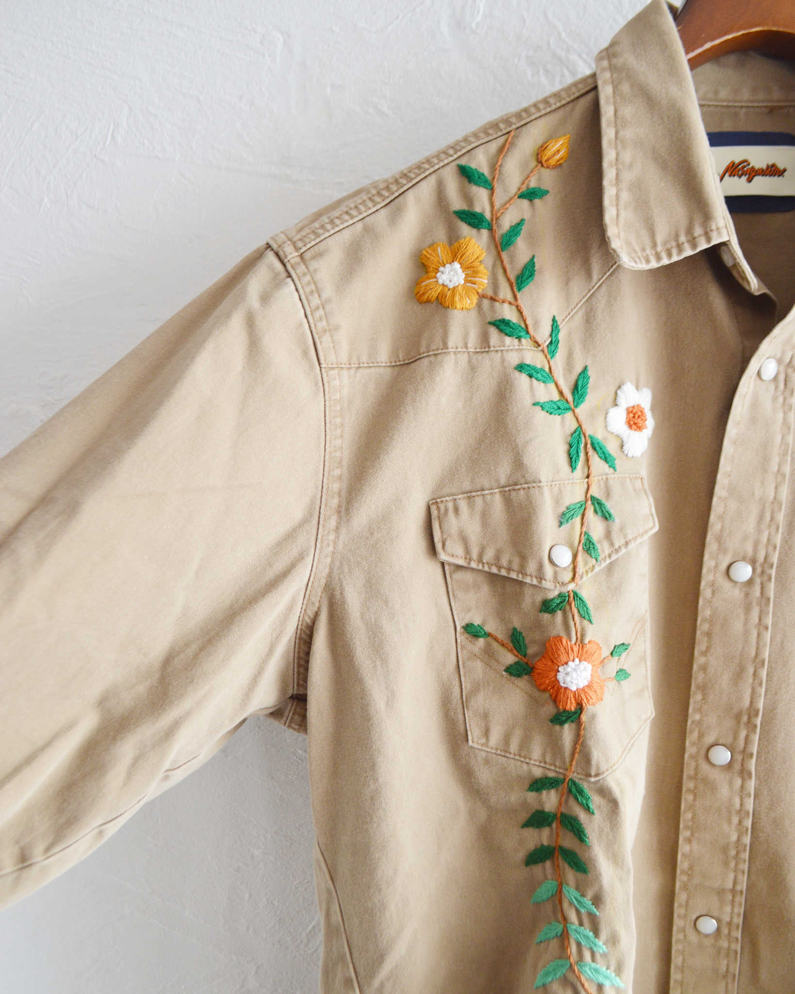 Nasngwam. ナスングワム / SALISH SHIRTS サリッシュシャツ (BEIGE ベージュ)