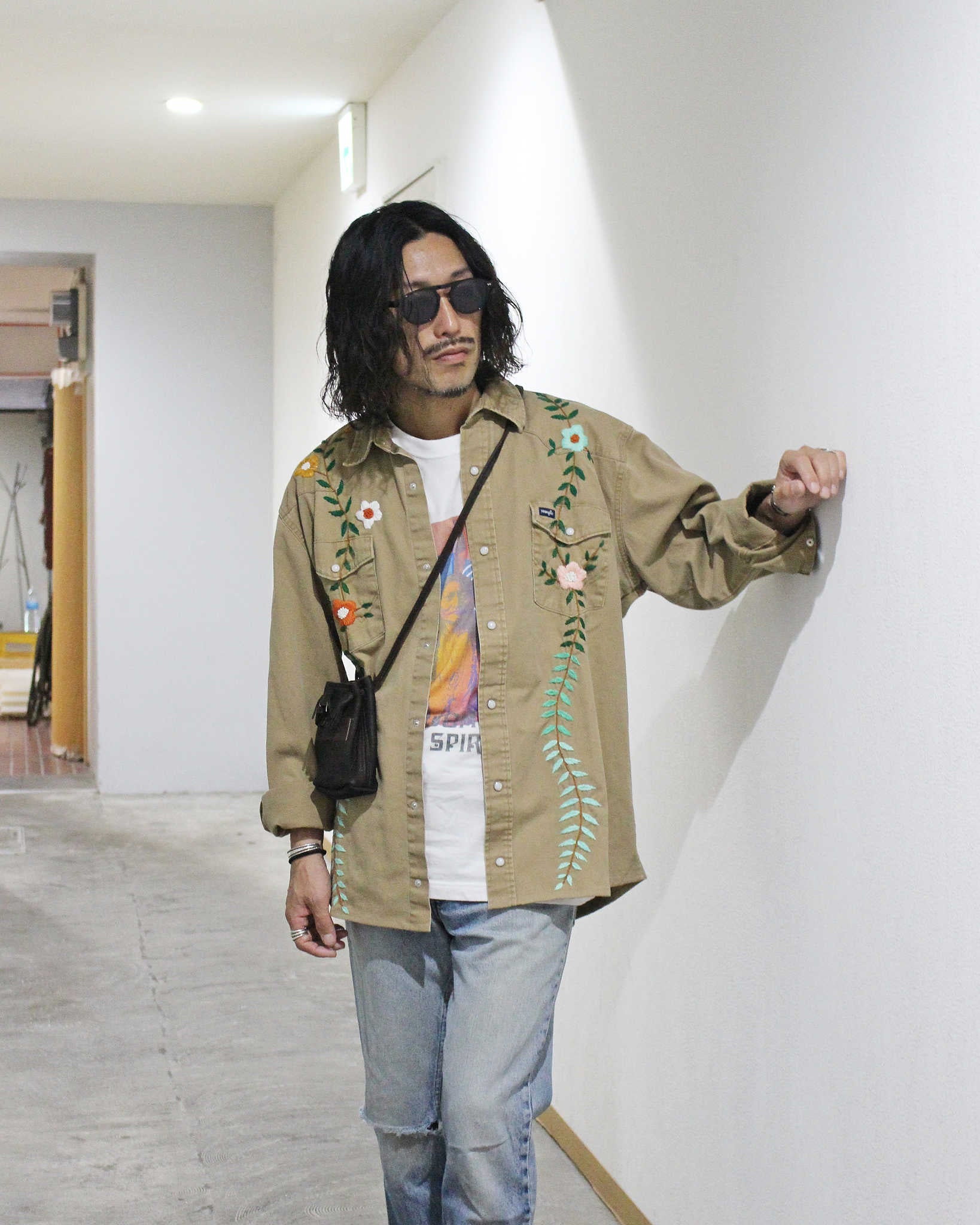Nasngwam. ナスングワム / SALISH SHIRTS サリッシュシャツ (BEIGE ベージュ)