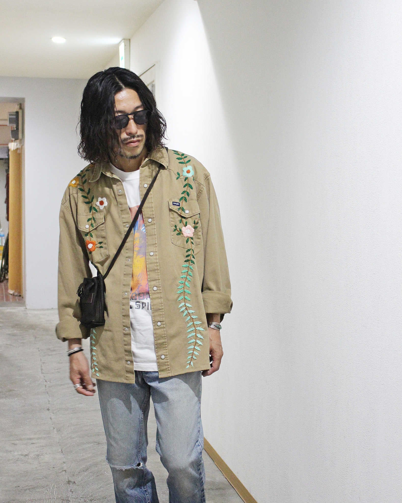 Nasngwam. ナスングワム / SALISH SHIRTS サリッシュシャツ (BEIGE ベージュ)