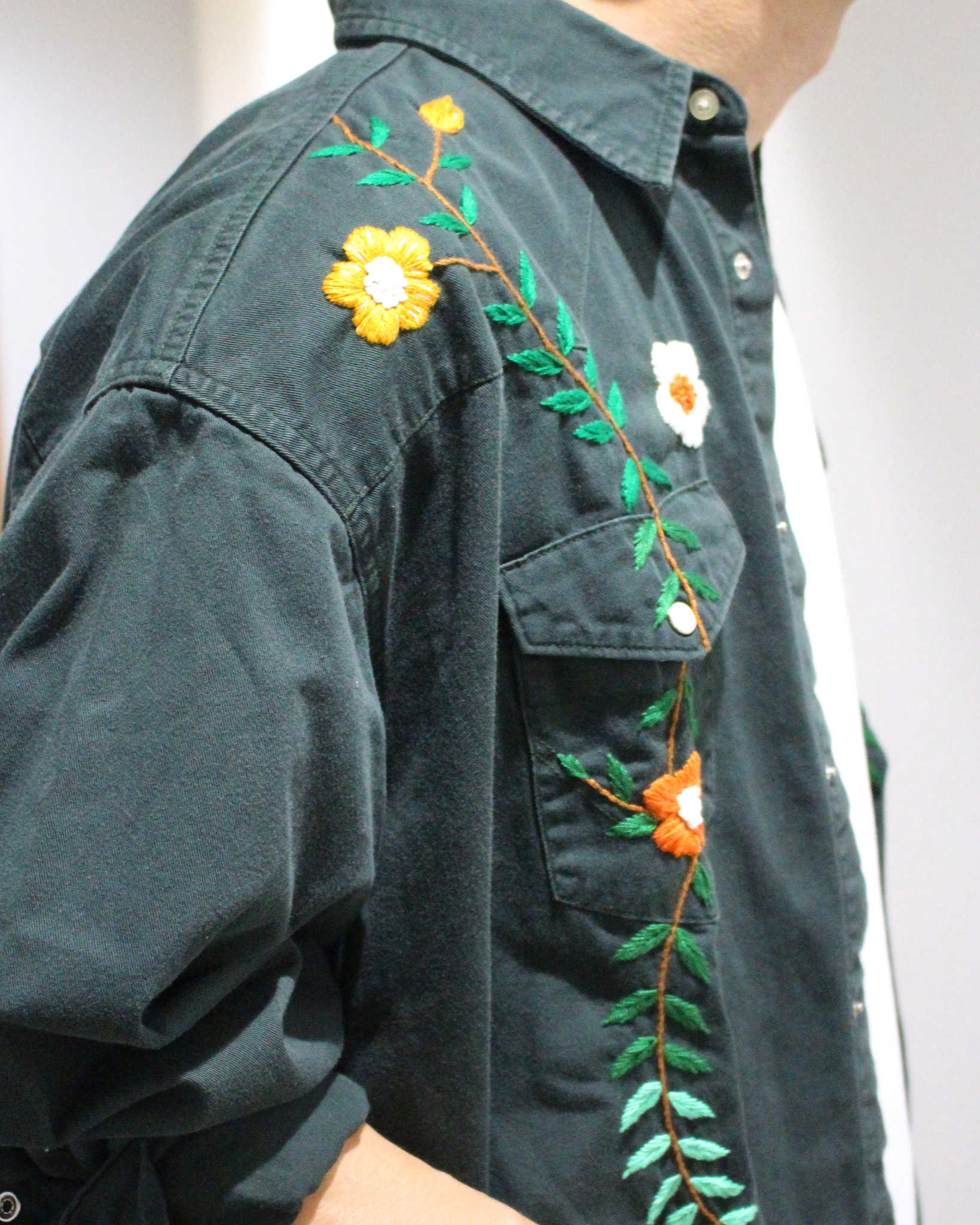 Nasngwam. ナスングワム / SALISH SHIRTS サリッシュシャツ (GREEN グリーン)