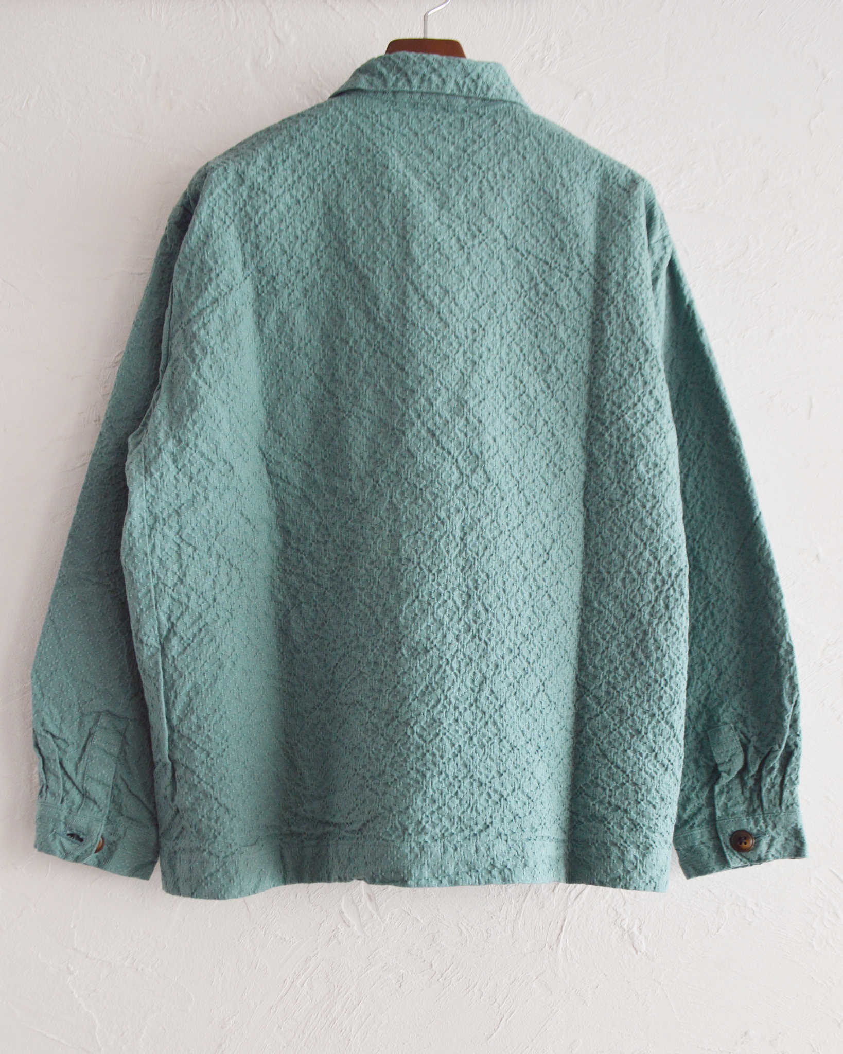 Nasngwam. ナスングワム / QUIET JACKET クワイエットジャケット (TURQUOISE ターコイズ)
