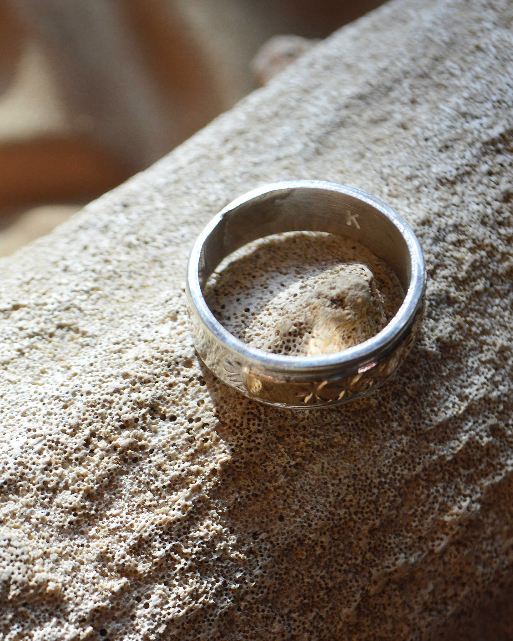 Indian jewelry インディアンジュエリー / Navajo Ring ナバホリング (KING PINO キングピノ)