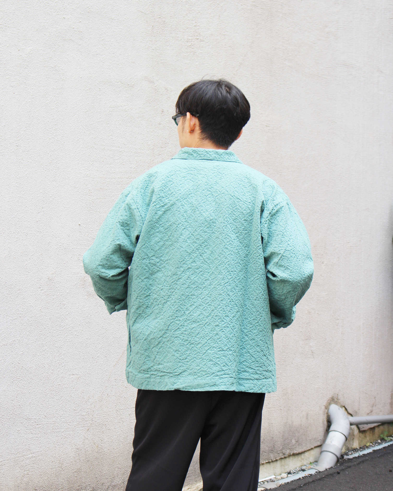Nasngwam. ナスングワム / QUIET JACKET クワイエットジャケット (TURQUOISE ターコイズ)