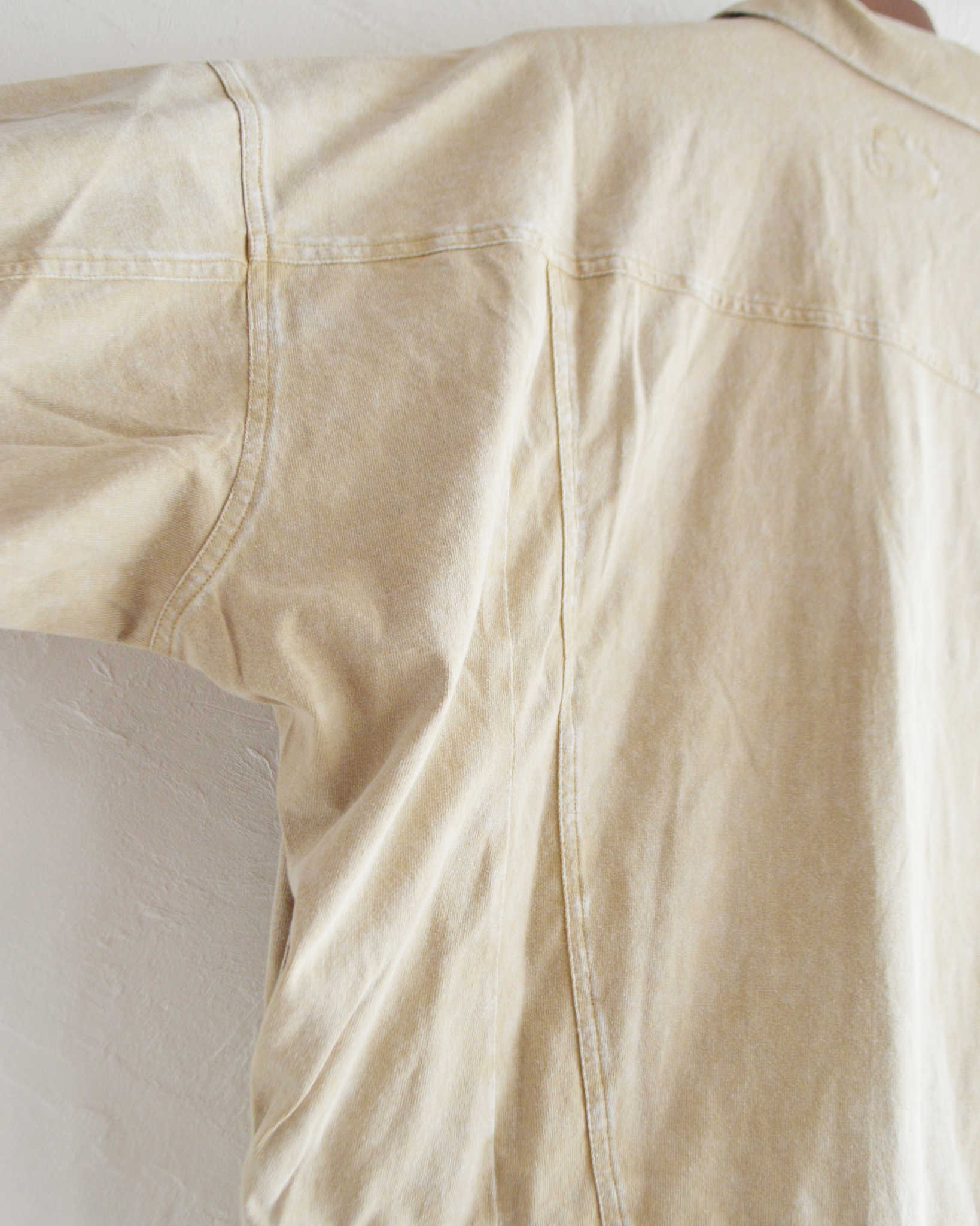 IMPRESTORE インプレストア / Lorraine t-cloth V.D ロレーヌ | Western Short JKT ウエスタンショートジャケット (FADED IVORY フェイデットアイボリー)
