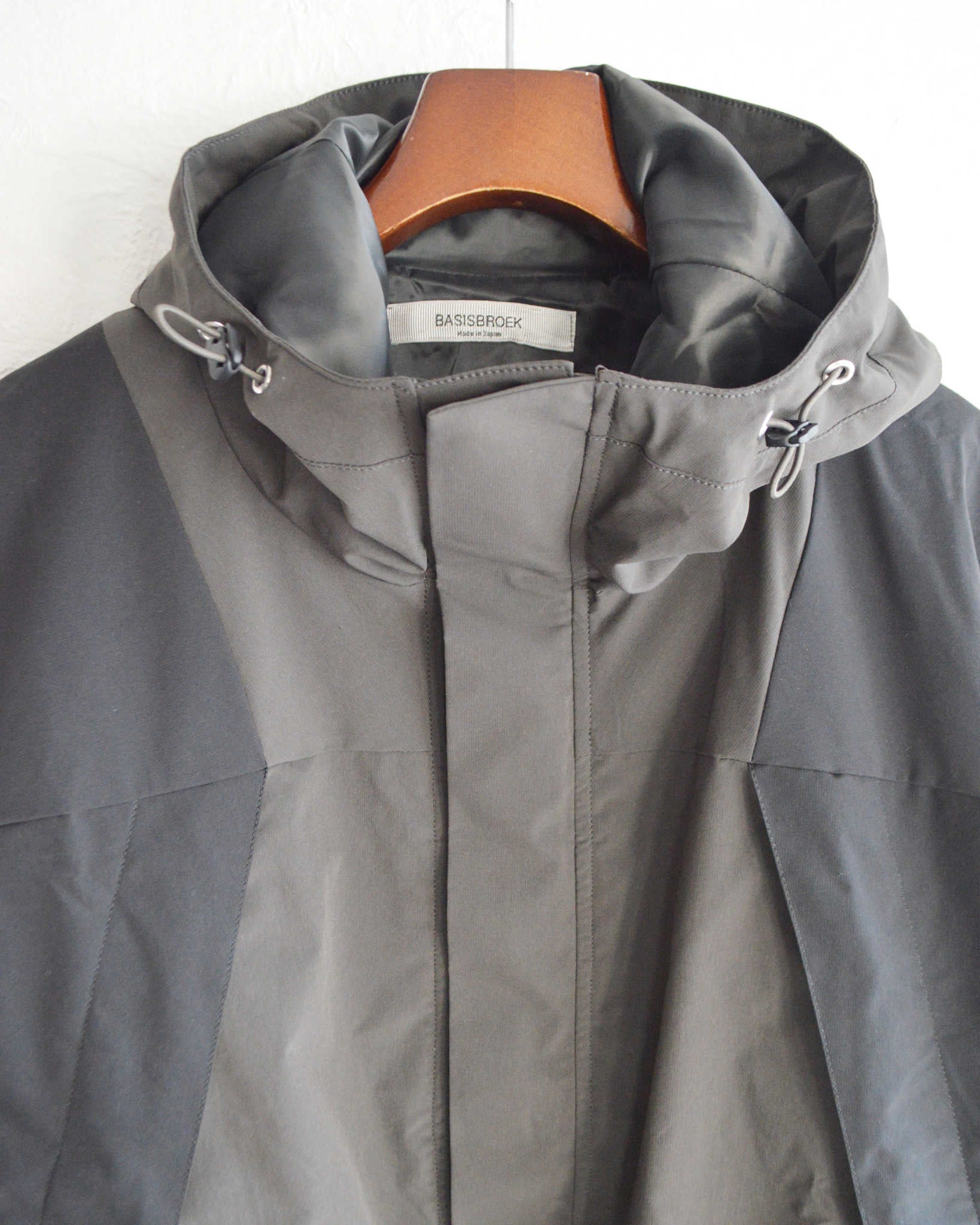 BASISBROEK バージスブルック / MONTN (CHARCOAL×BLACK チャコールブラック)