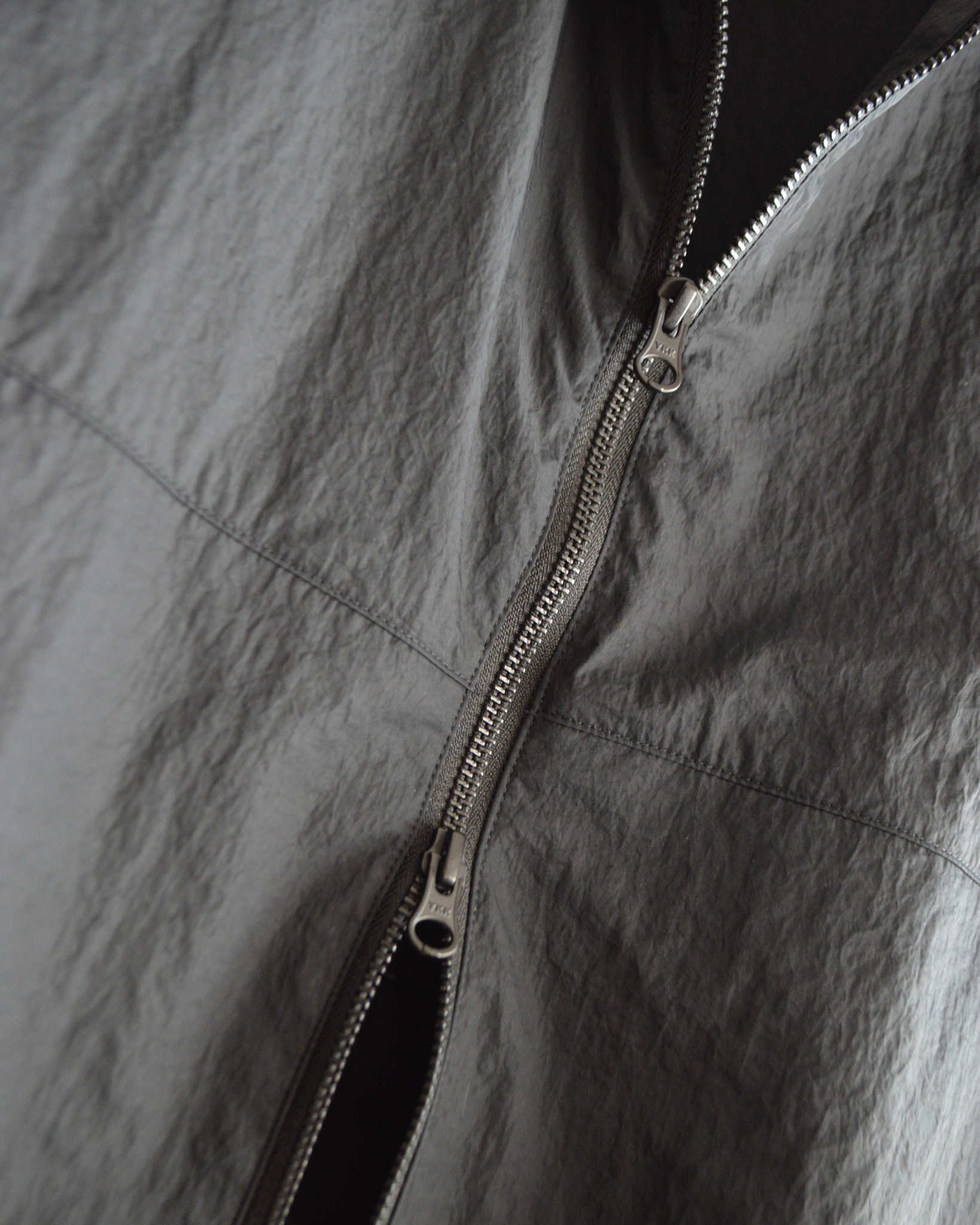 LAMOND ラモンド / POCKETABLE NYLON BLOUSON ポケッタブルナイロンブルゾン (BLACK ブラック)