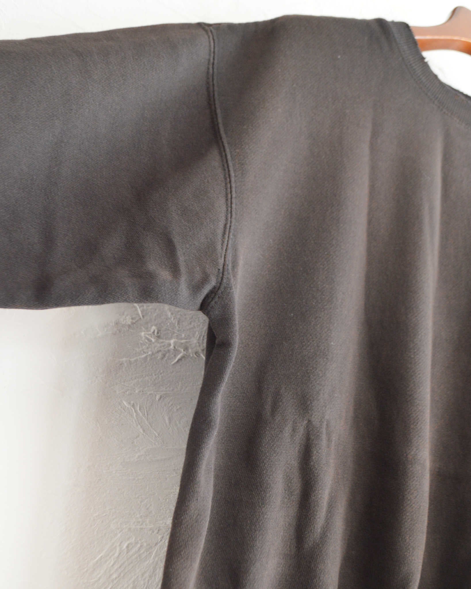 MOOJIMOOJI ムージームージー / CLASSIC CREW NECK クラシッククルーネック (BLACK ブラック)